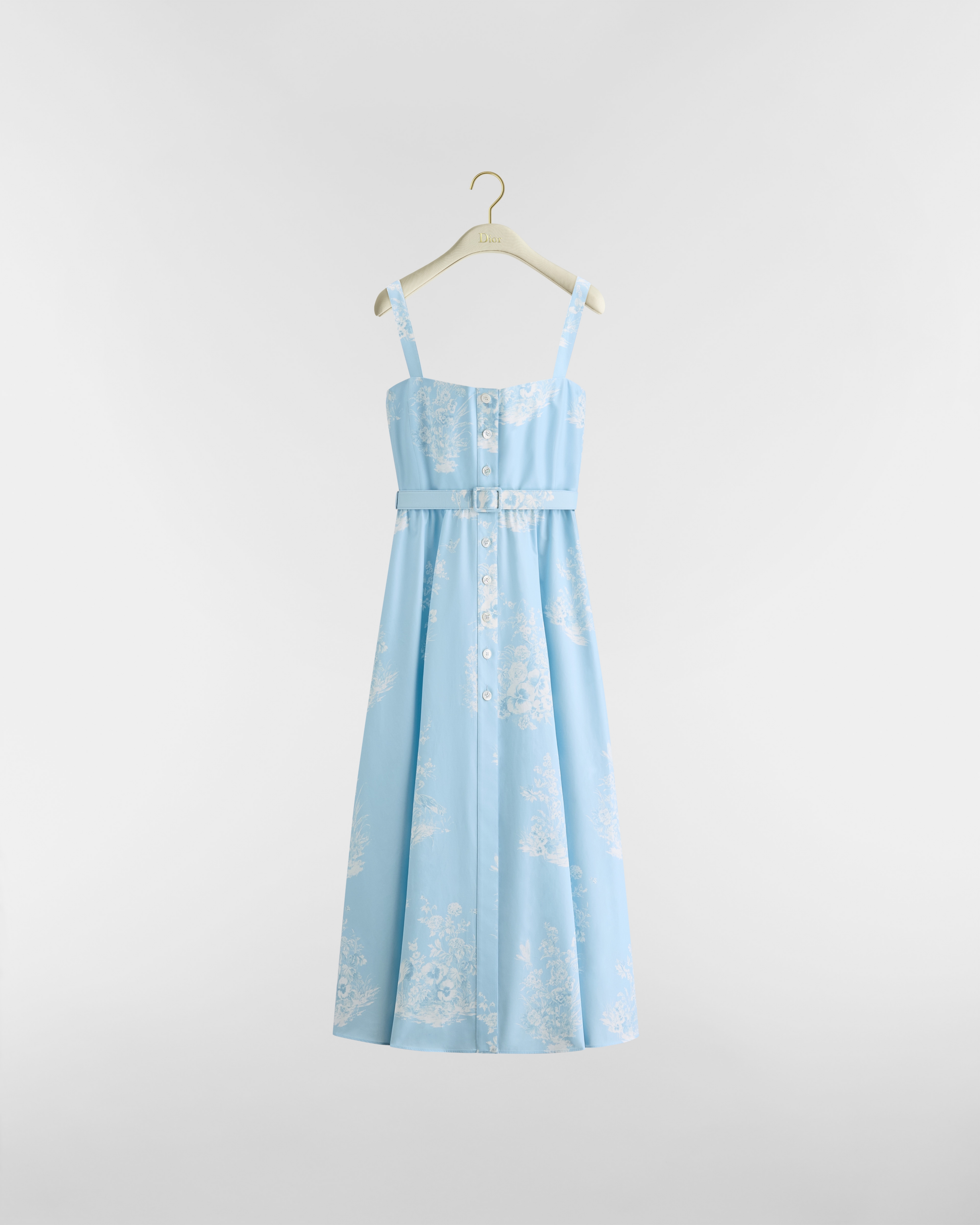 Dioriviera Mid-Length Belted Dress