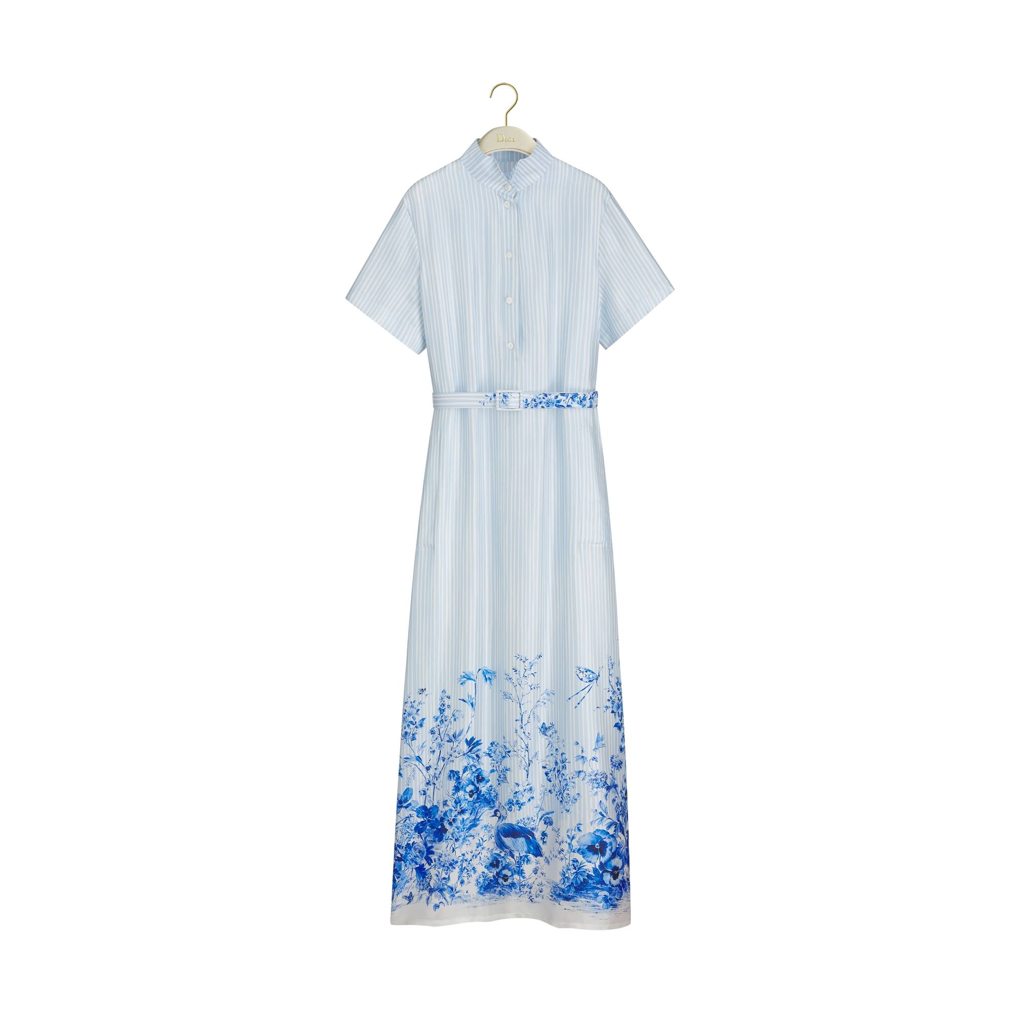 DIOR | Dioriviera ベルト付き ロングシャツドレス トワル ドゥ ジュイ
