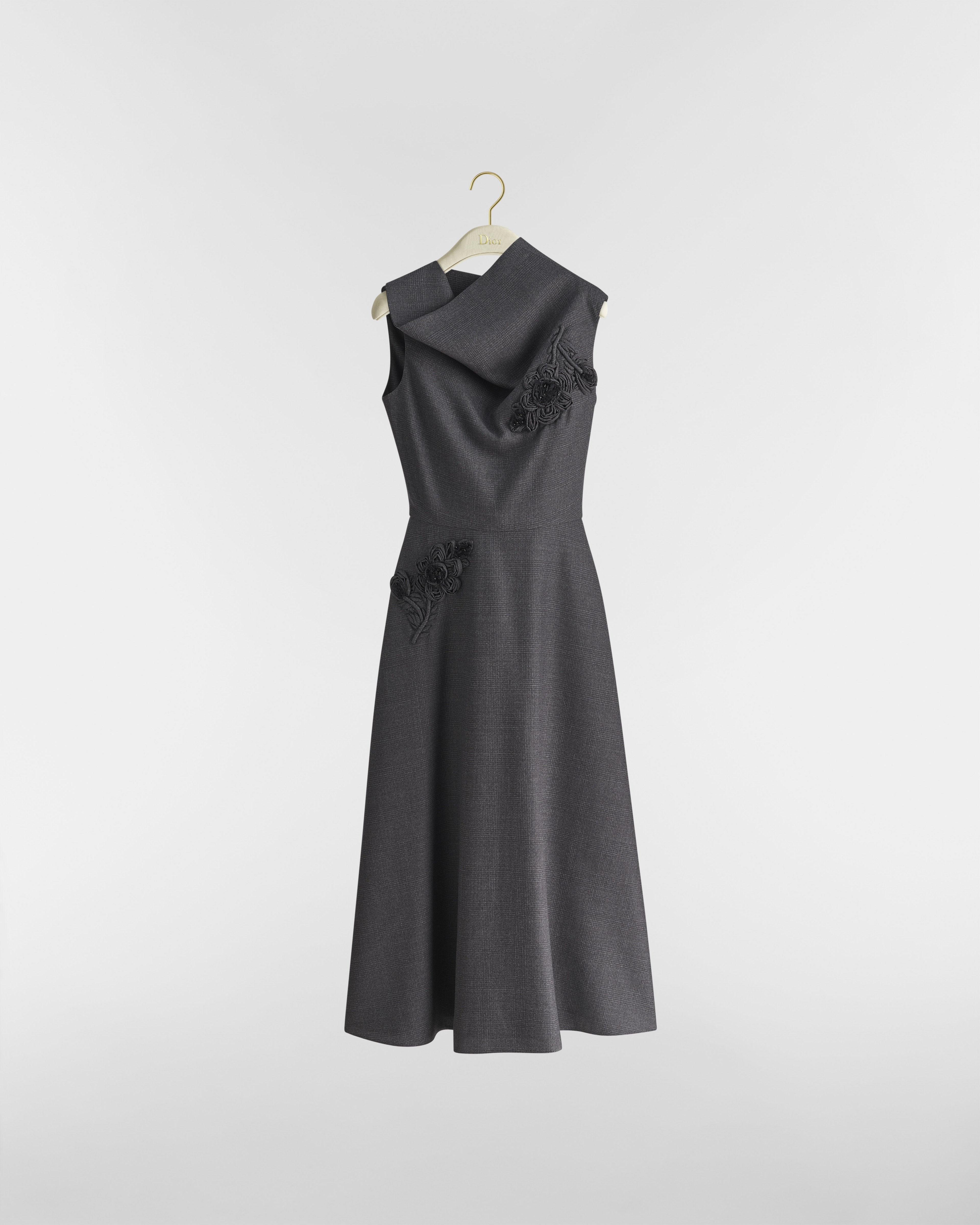 Mid-Length Flared Dress