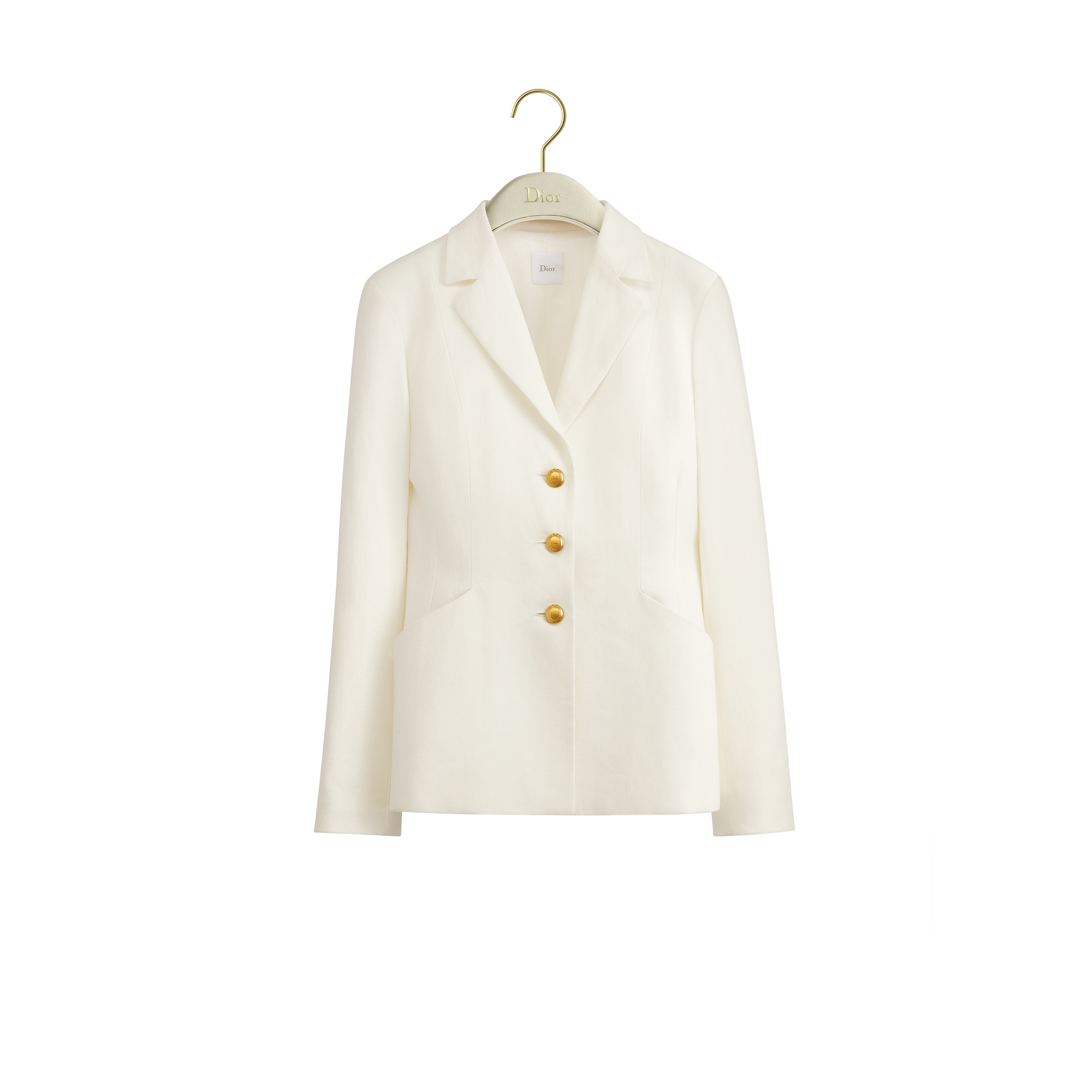 Dioriviera Dior Médaillon Bar Jacket Ecru Linen E01