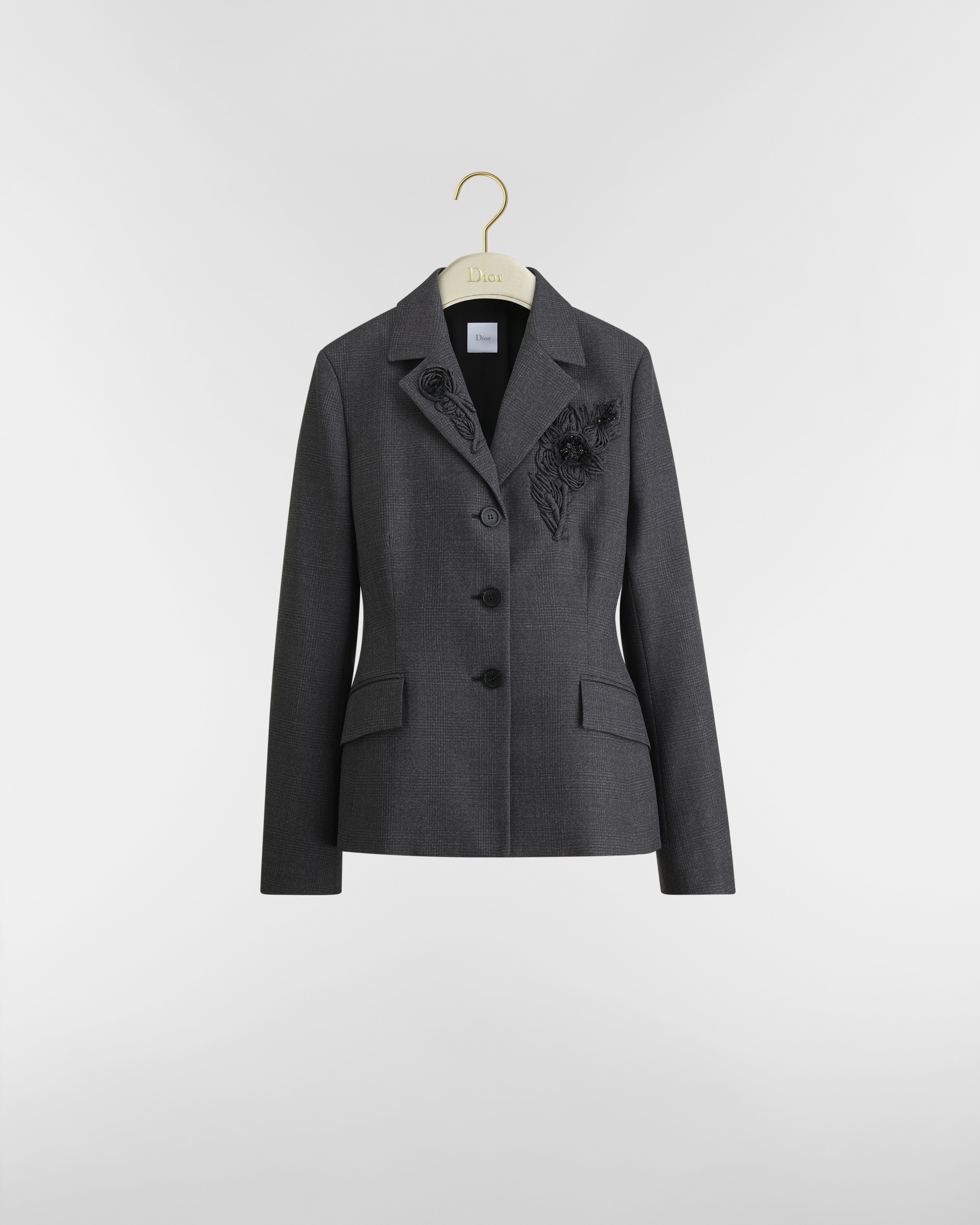 Embroidered Bar Jacket