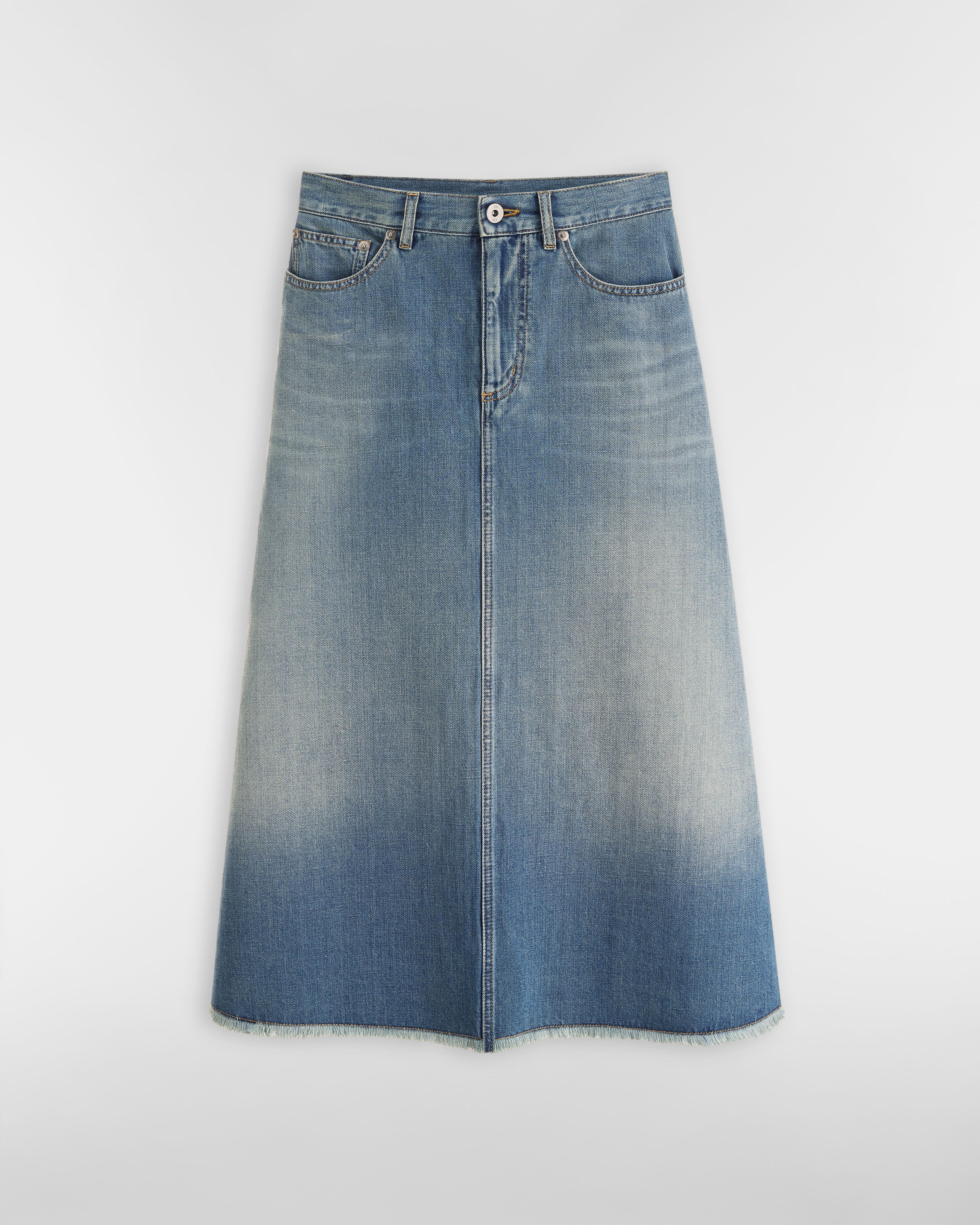Dioriviera Mid-Length Flared Skirt