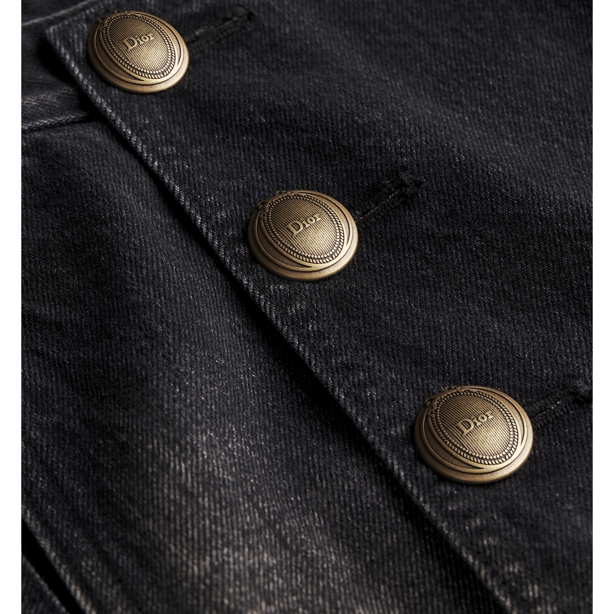 Sailor Cargo Shorts Black Cotton Twill E10