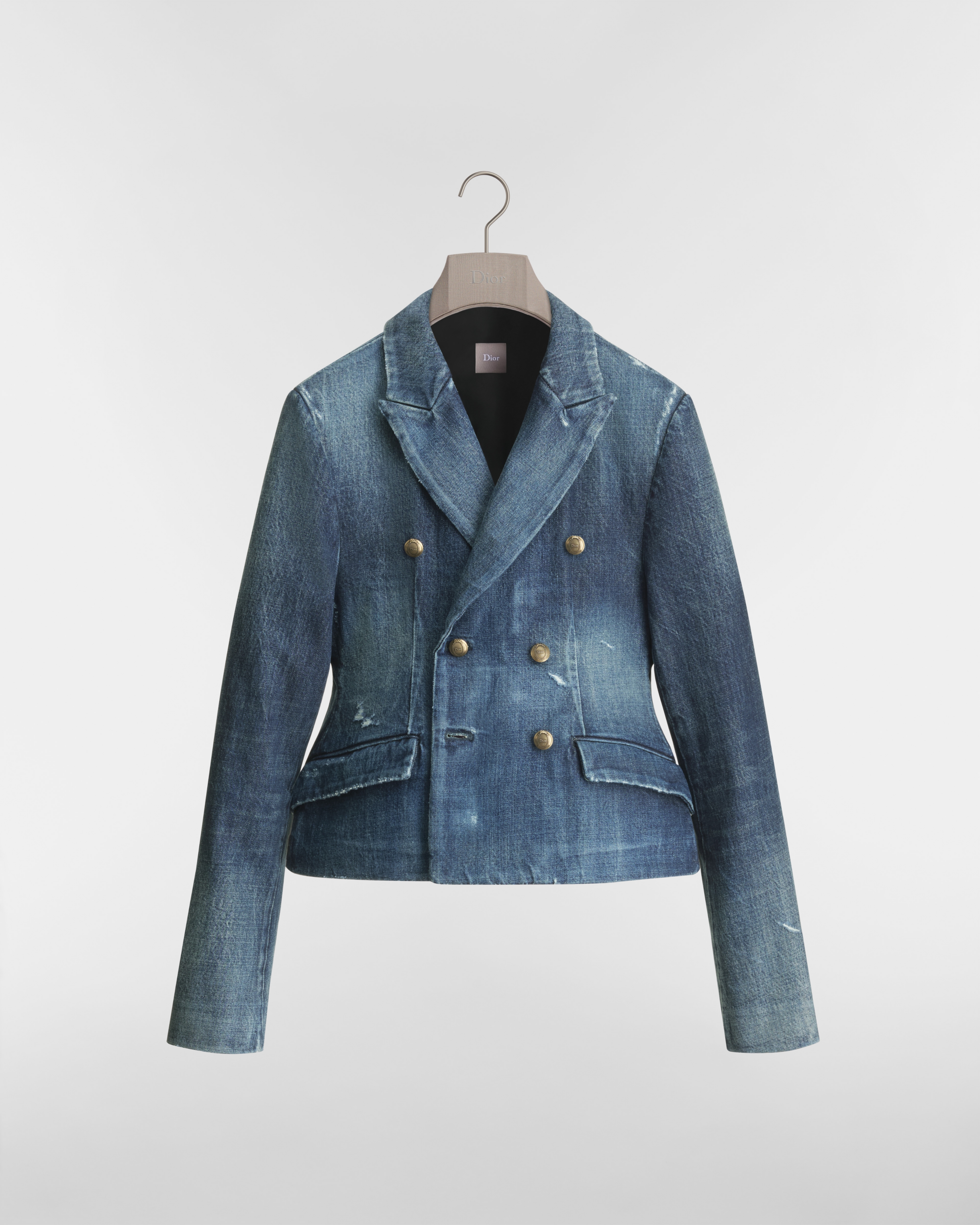 Cropped-Fit Bar Jacket