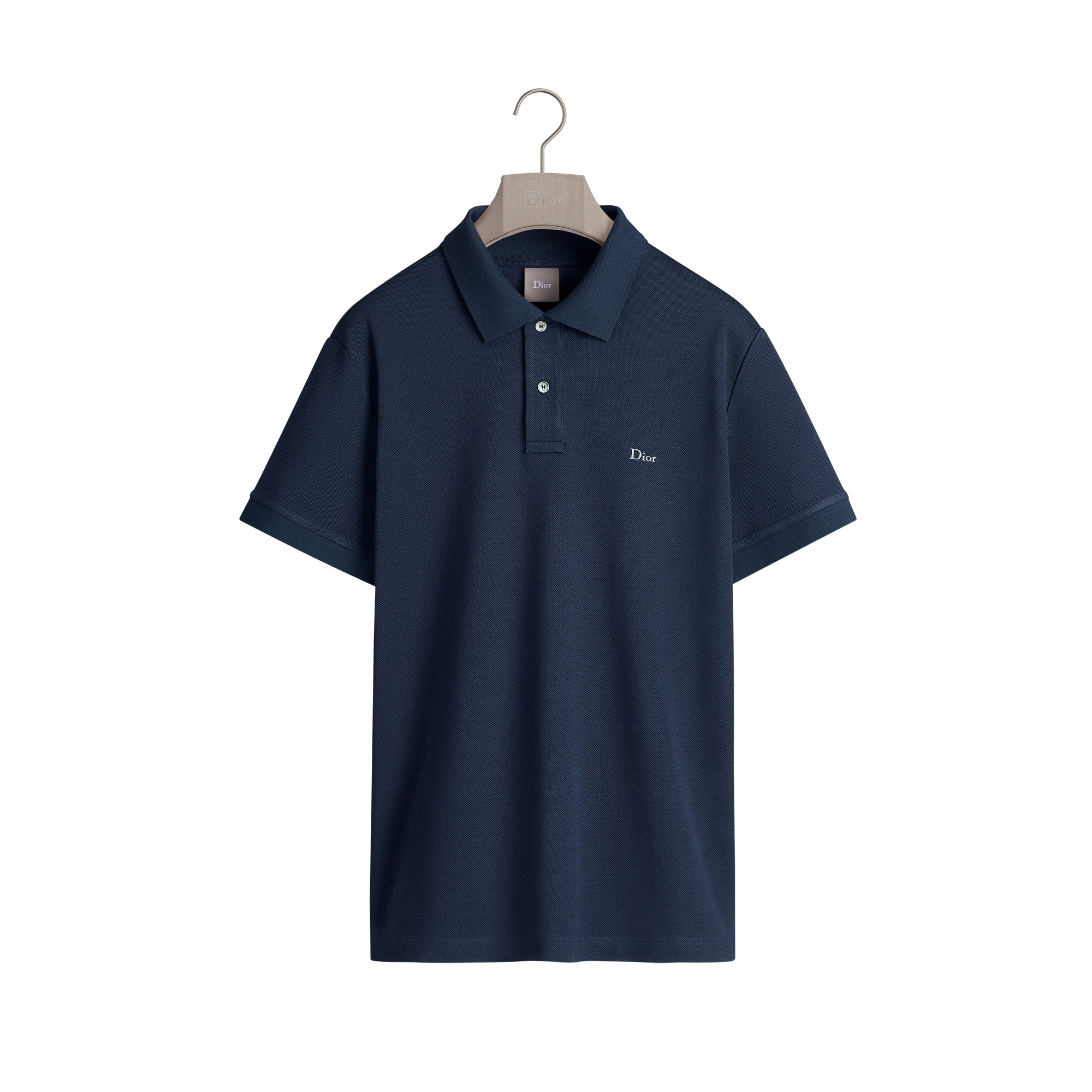  Blue Cotton Piqué