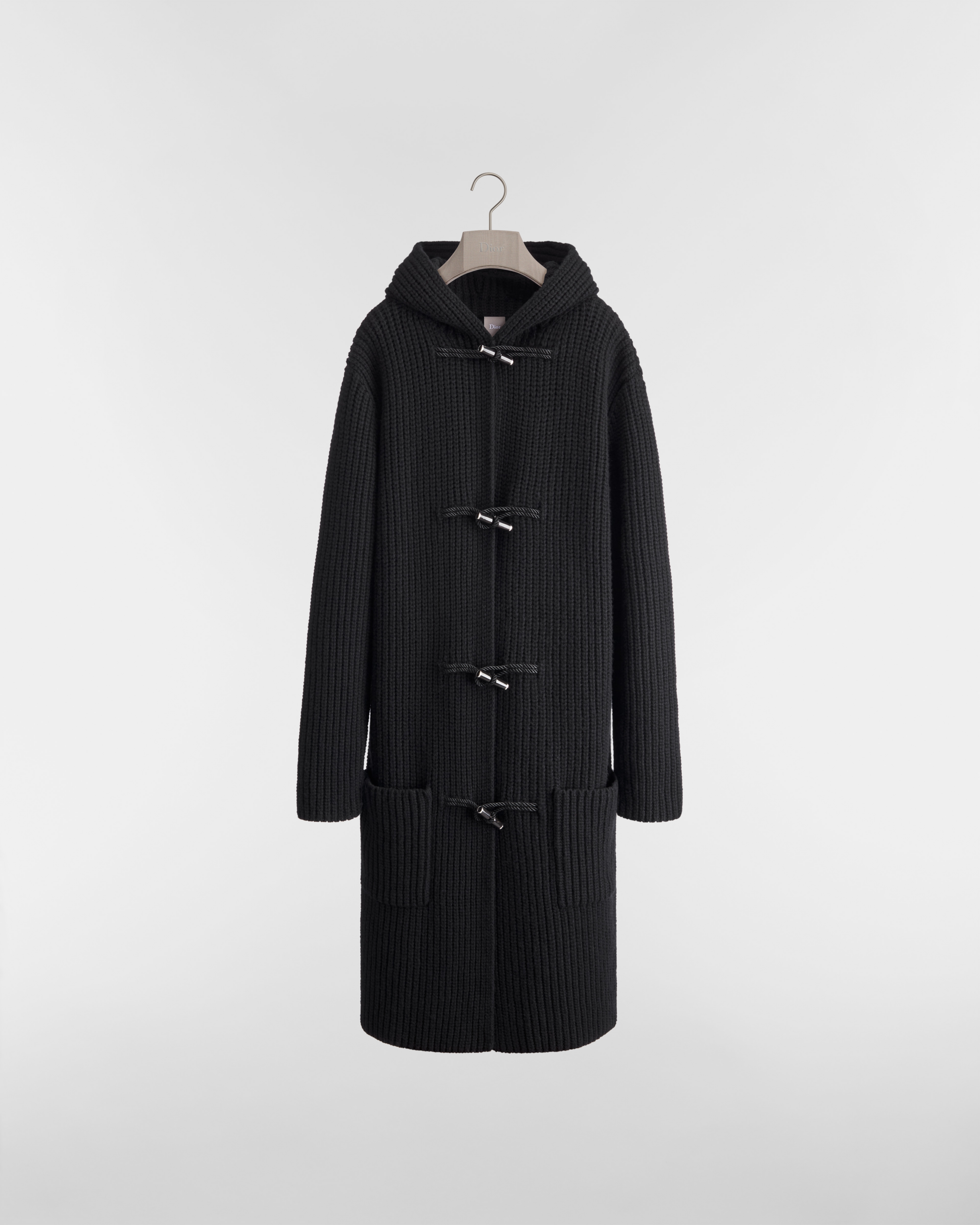 Long Hooded Cardigan, Comfortable Fit