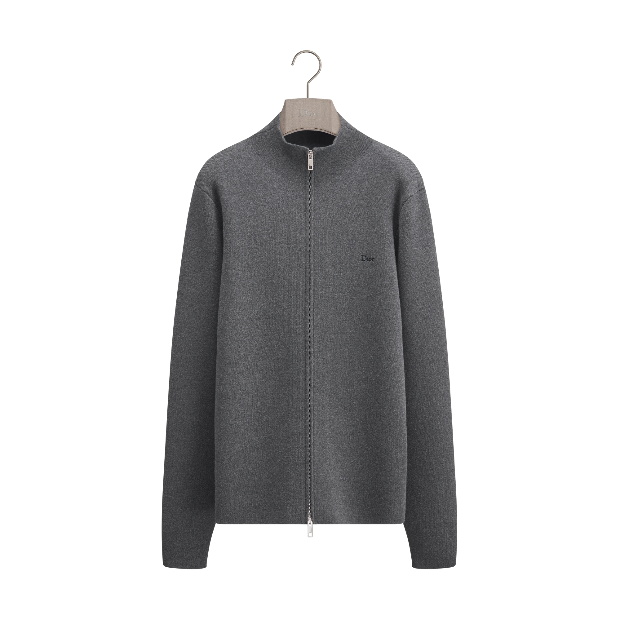 Interlock di lana grigio