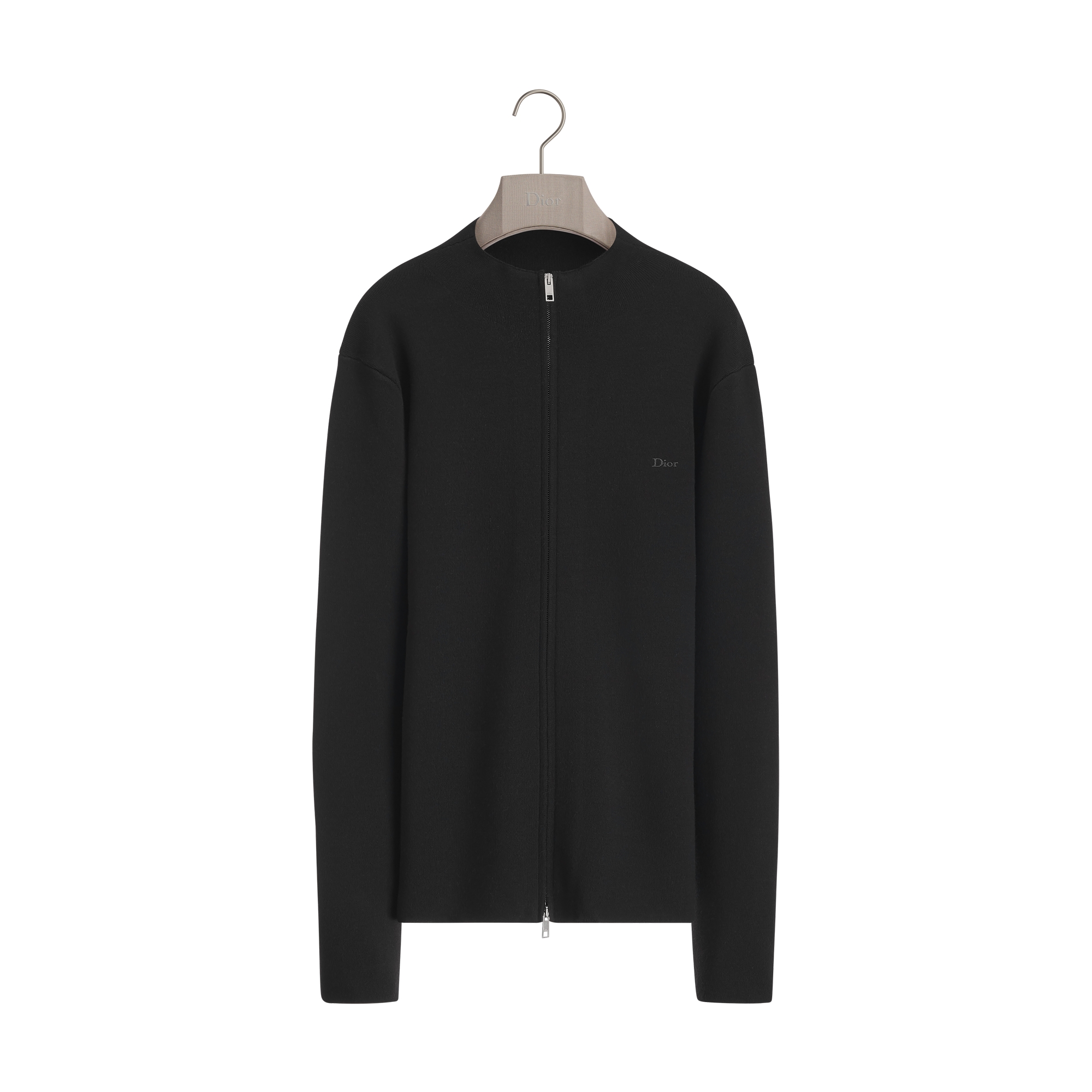  Zwarte interlocked wol