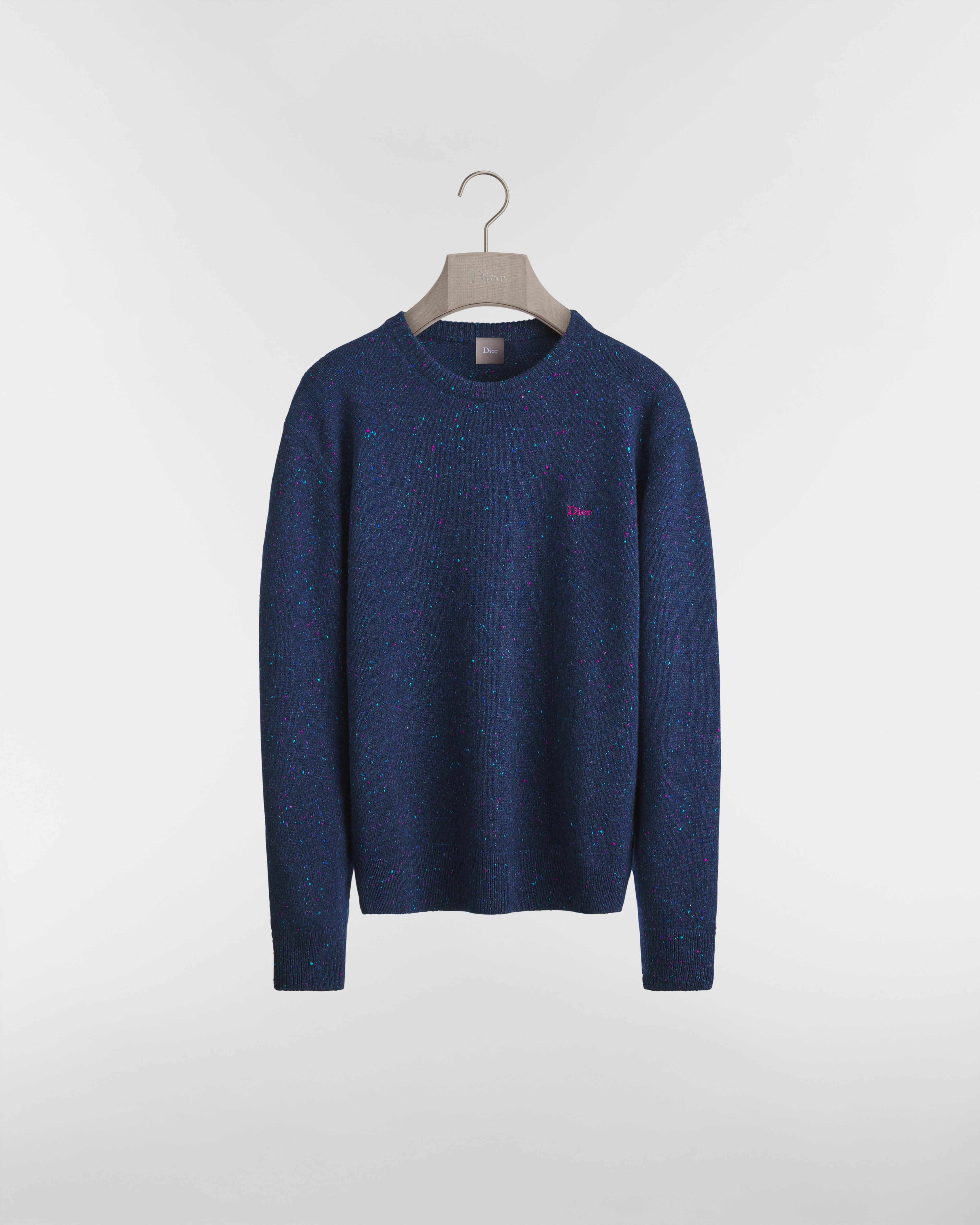 Sweater with Dior Embroidery