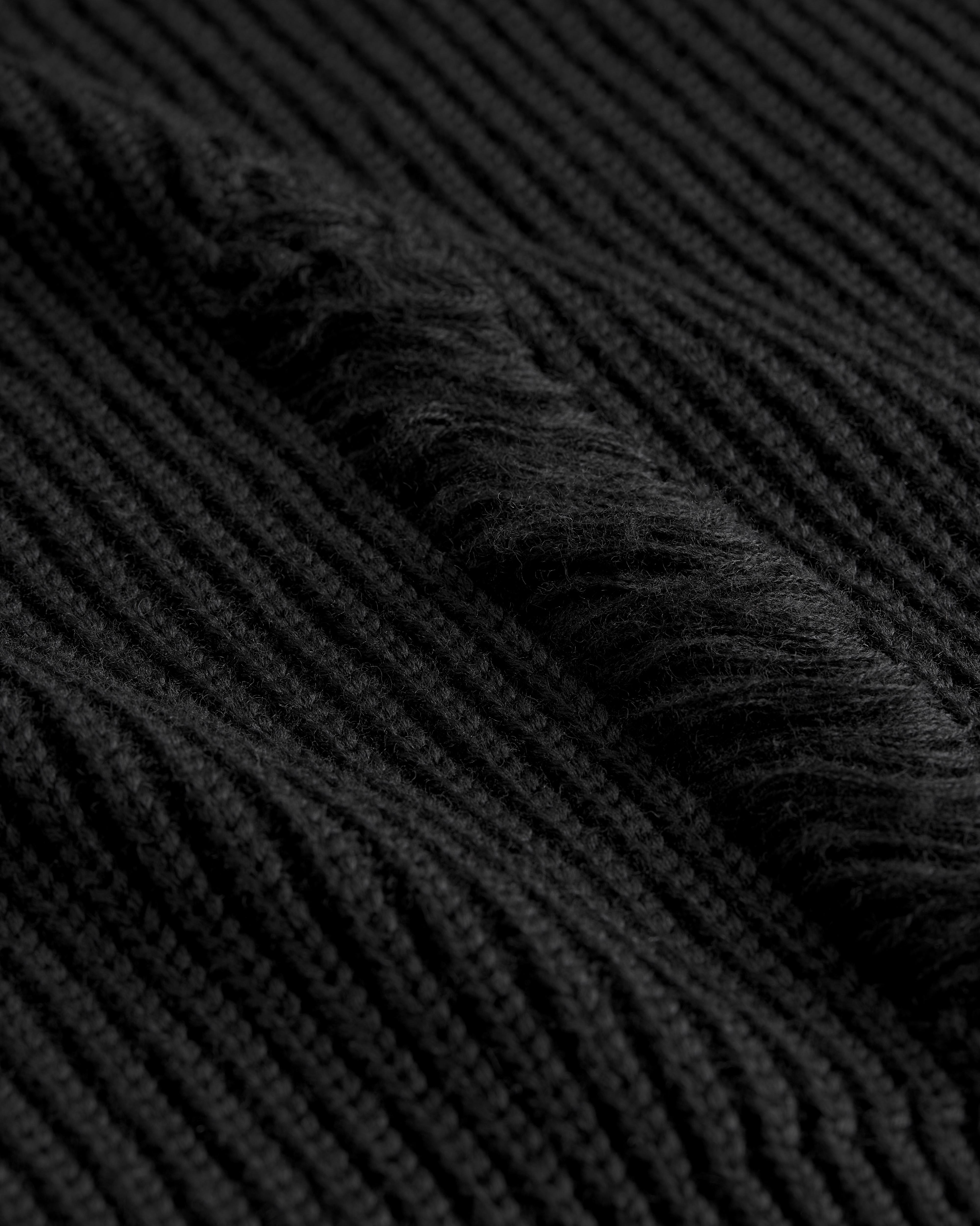 D-Neck Sweater, Oversized Fit