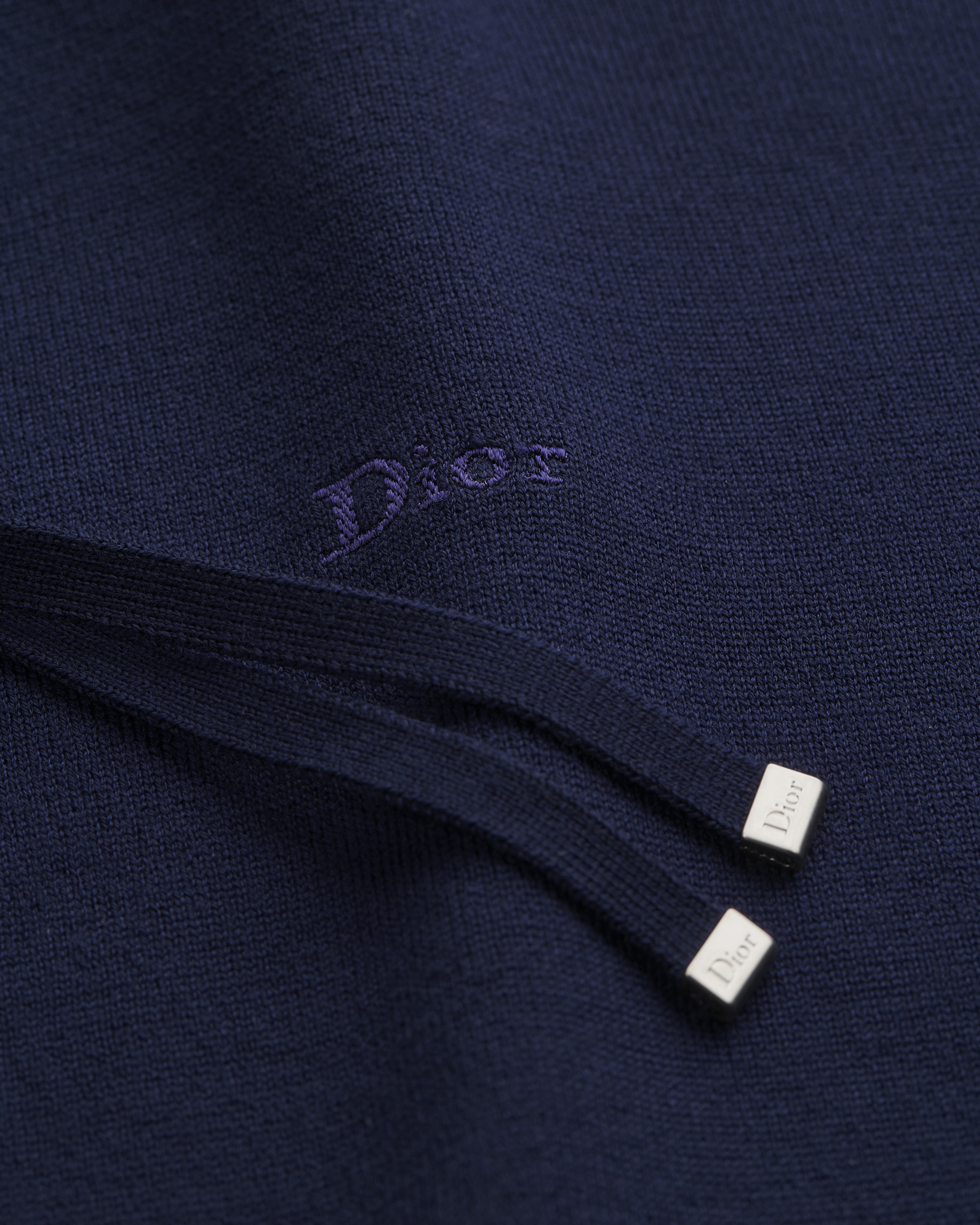 Dior Médaillon Zipped Cardigan with Hood