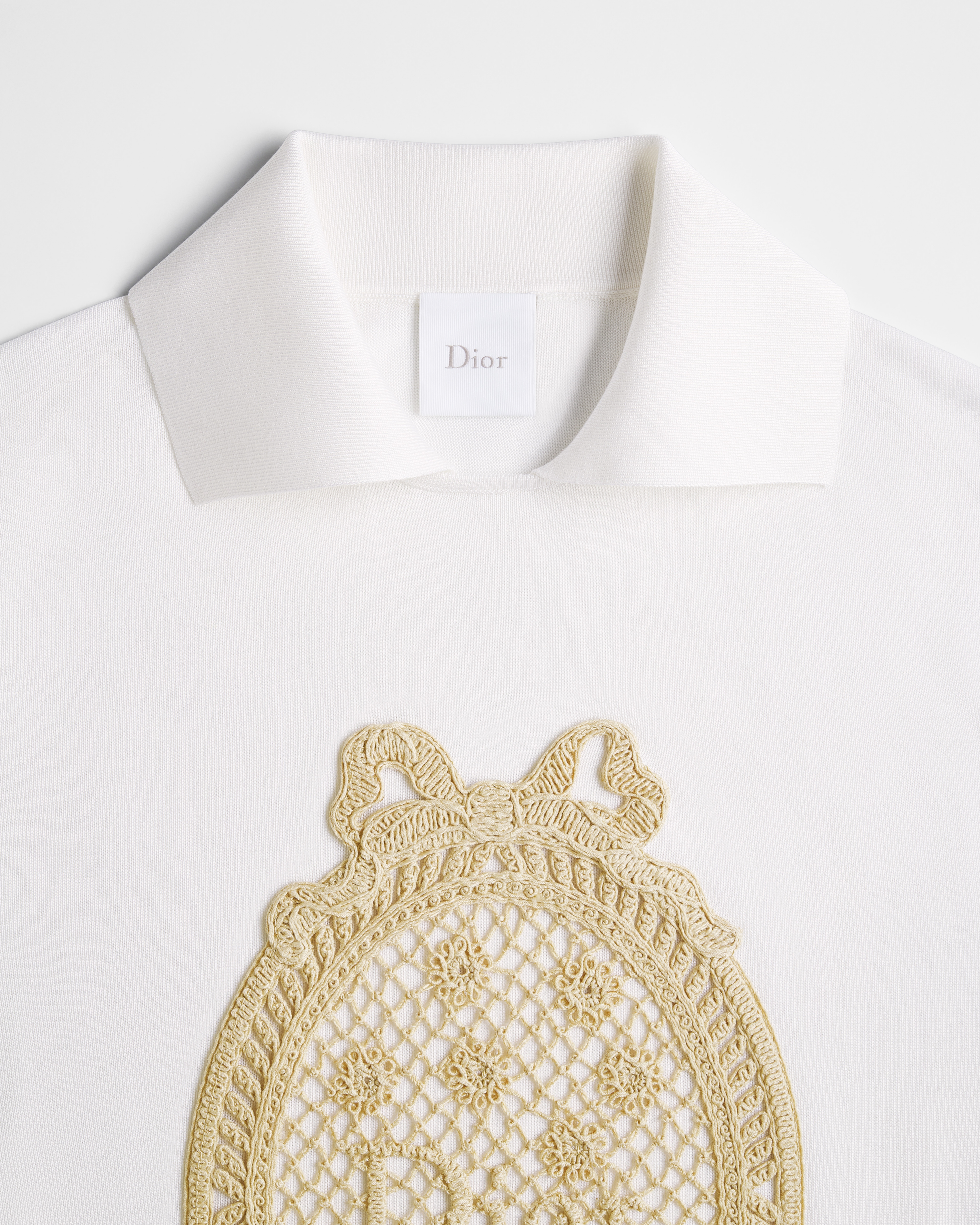 Dioriviera Dior Médaillon Short-Sleeved Sweater