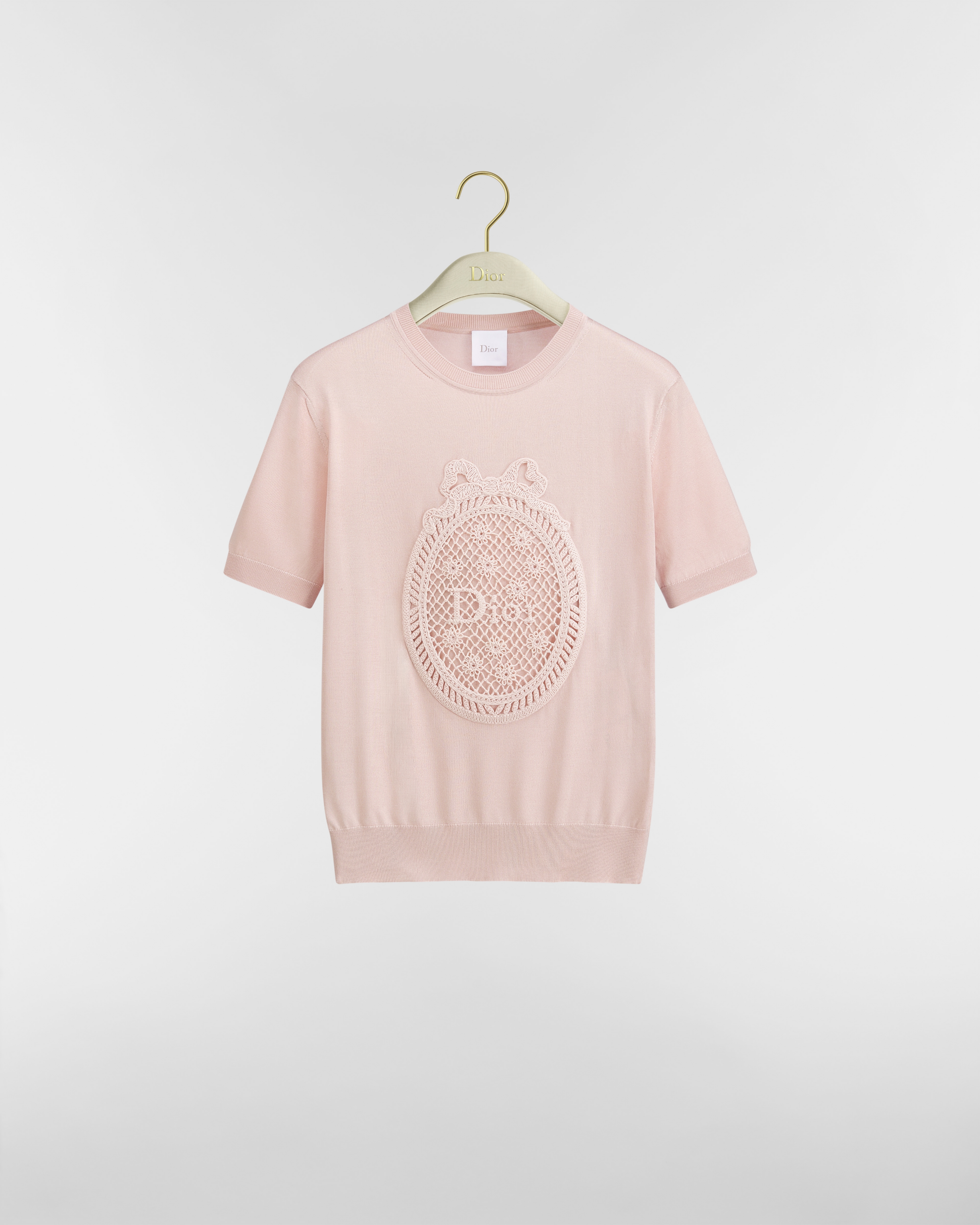 Dioriviera Dior Médaillon Short-Sleeved Sweater