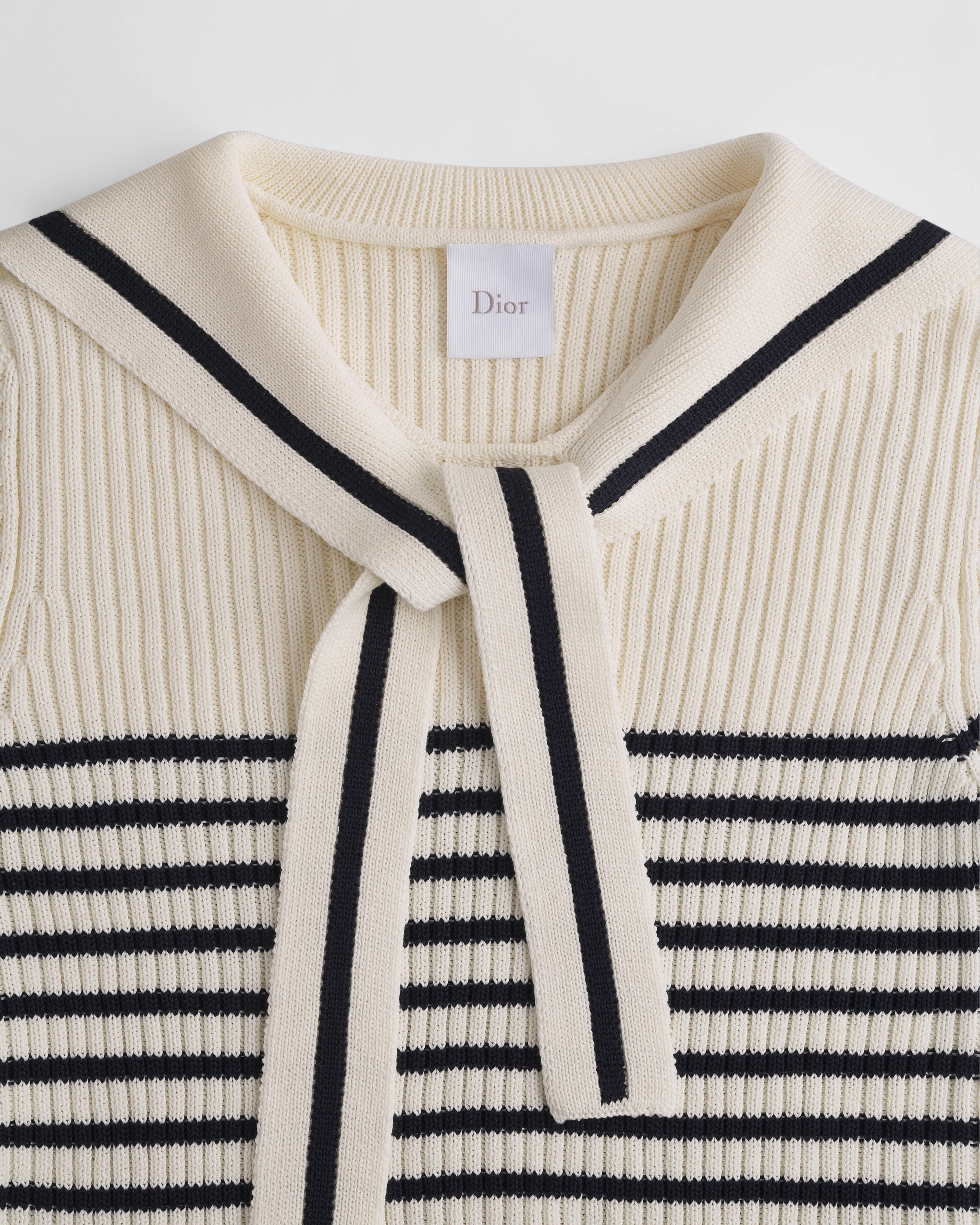 Dioriviera Dior Marinière Sweater with Sailor Collar
