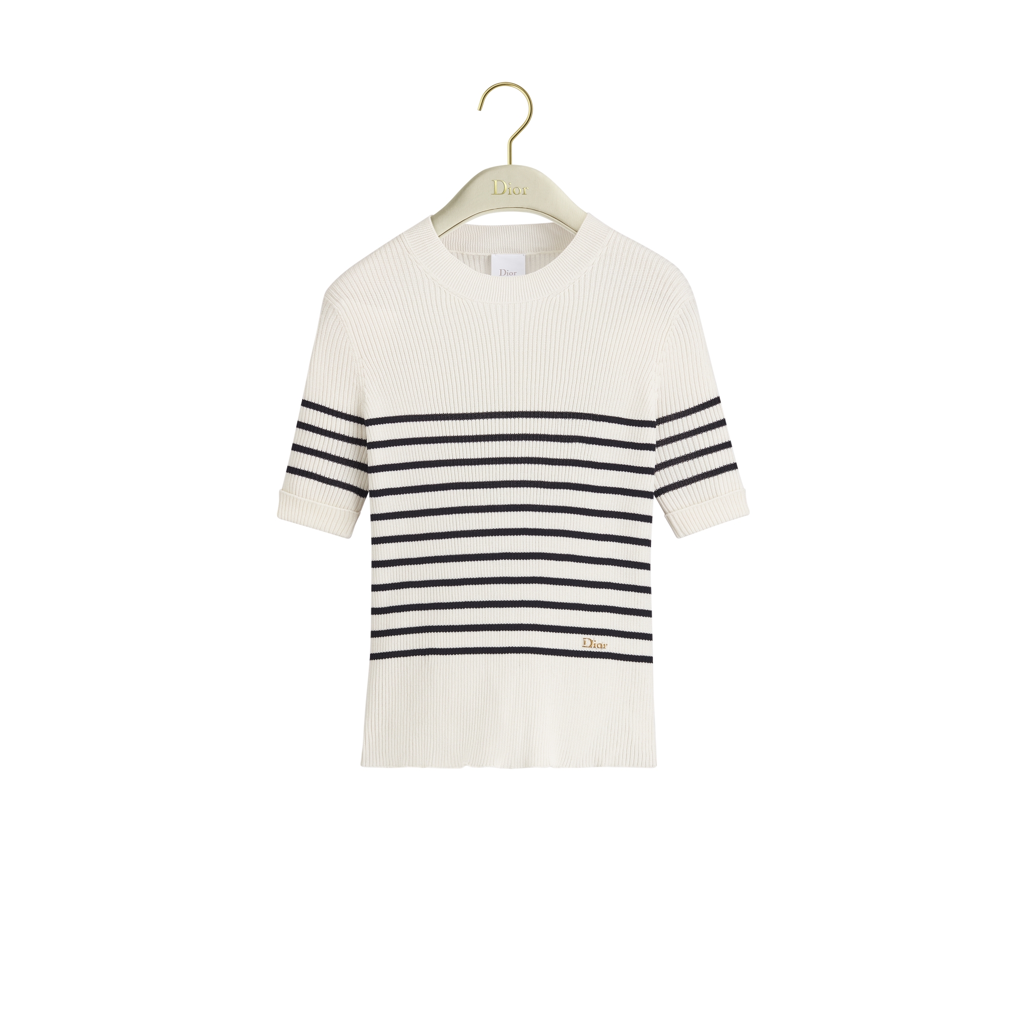 DIOR | Dioriviera ショートスリーブ フィット セーター D-Stripes