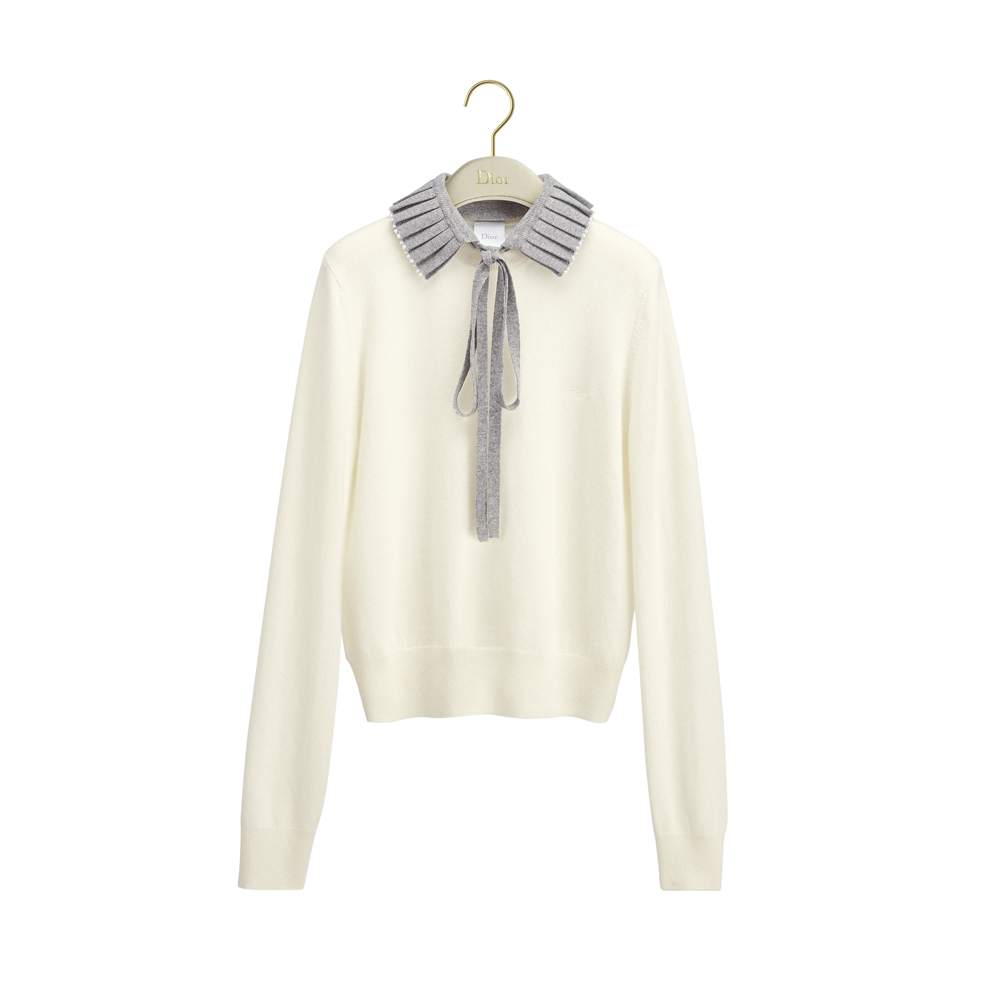 DIOR ボーダーセーター　shetokyoつけ襟 Christian Dior - DIOR ボーダーセーター shetokyoつけ襟の通販 by