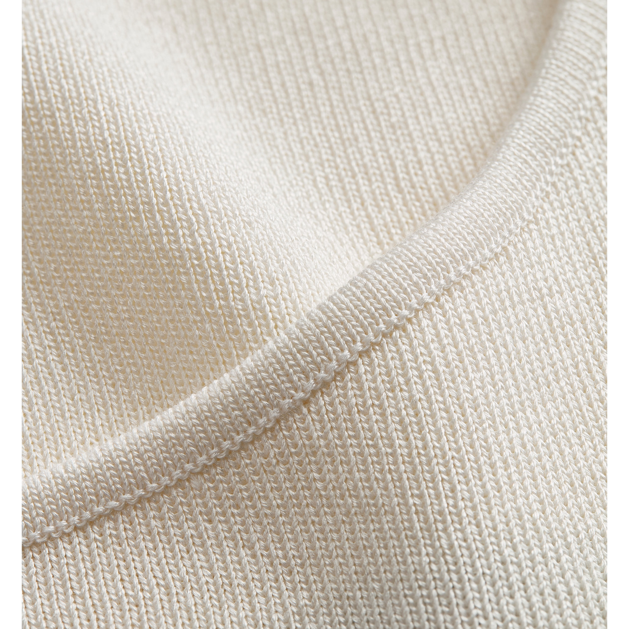 Dioriviera Dior Marinière Sleeveless Sweater Ecru and Navy Blue Silk and Cotton Knit E10