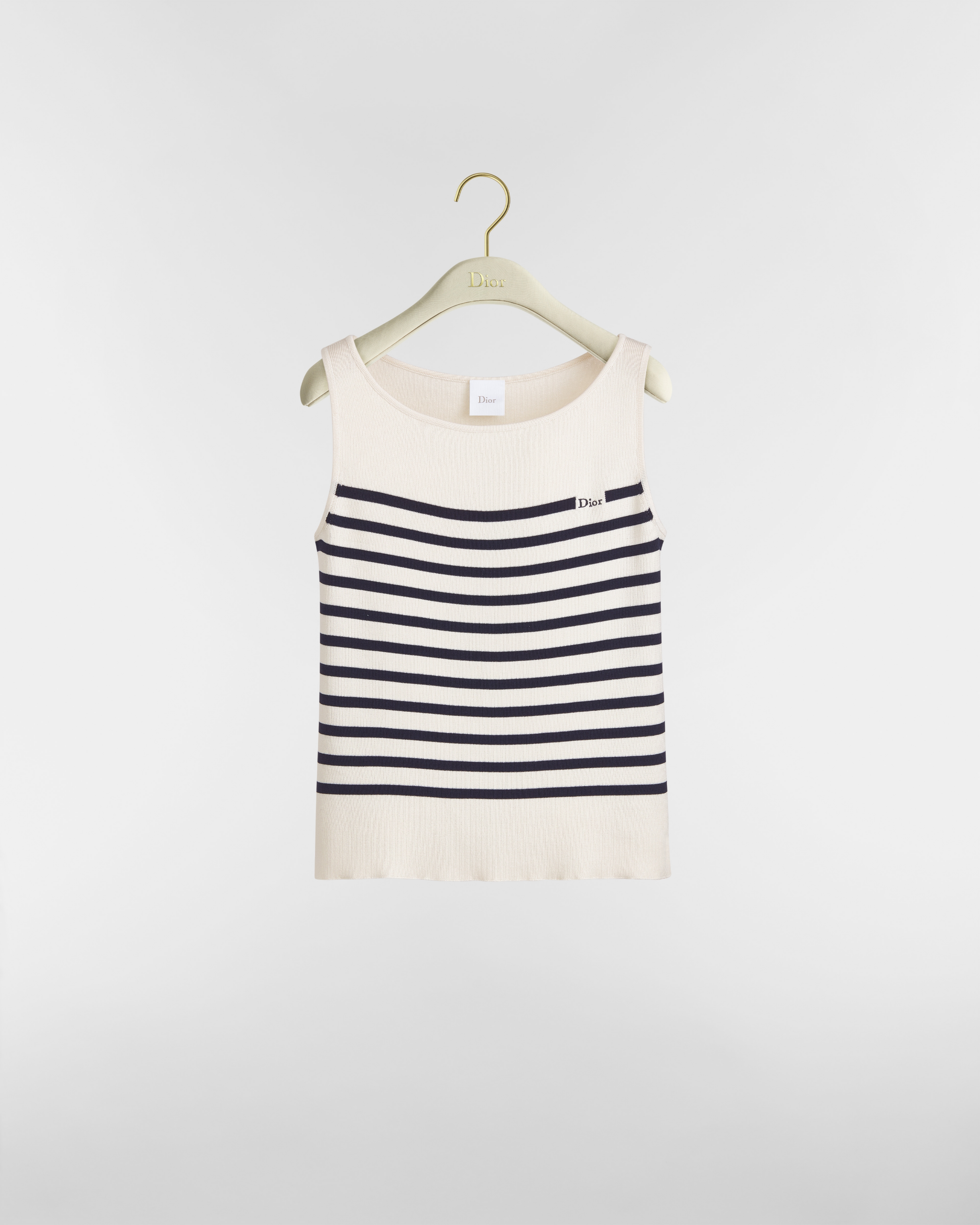 Dioriviera Dior Marinière Sleeveless Sweater