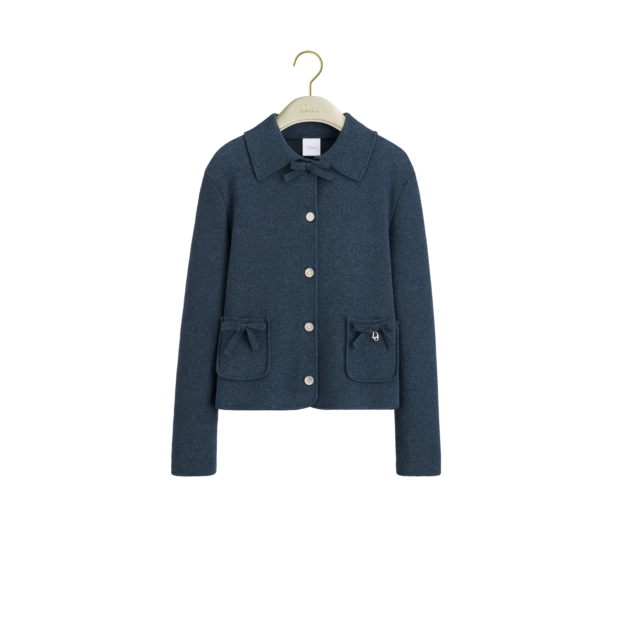 Christian Dior プレタポルテ ブレザー A-4 ネイビー 即発可能＊ Christian Dior プレタポルテ ブレザー A-4 ネイビー