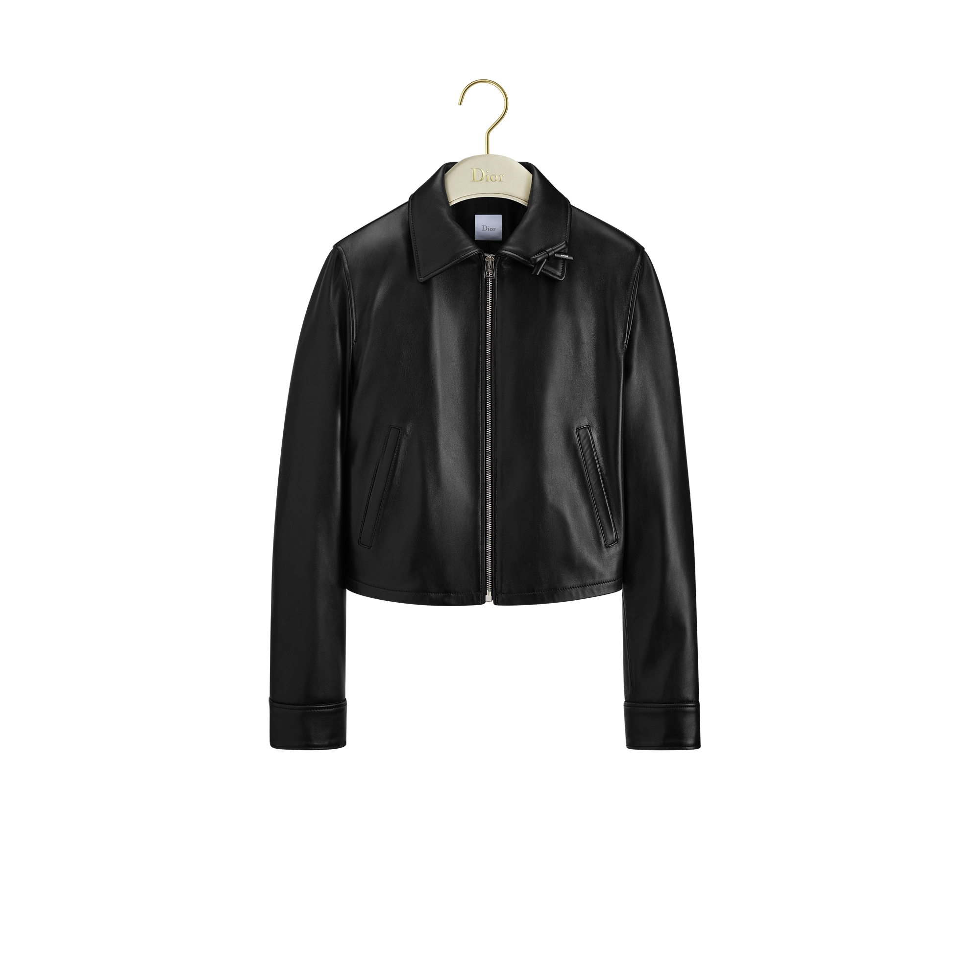 Cropped Jacket Black Lambskin | DIOR