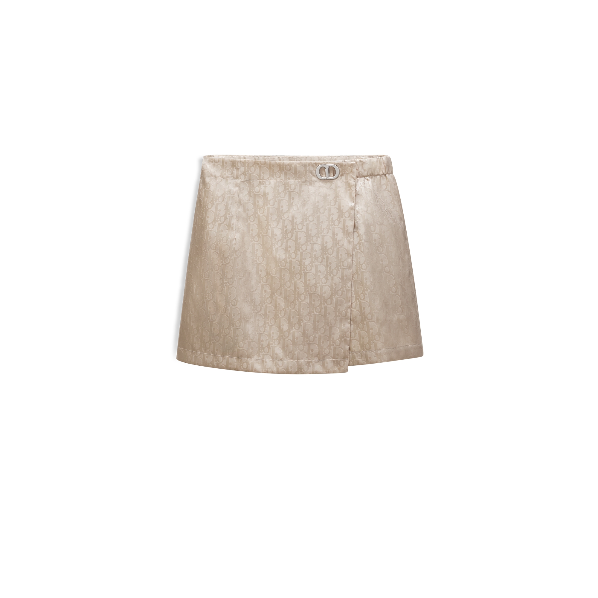 Skort Beige Dior Oblique Technical Fabric E01
