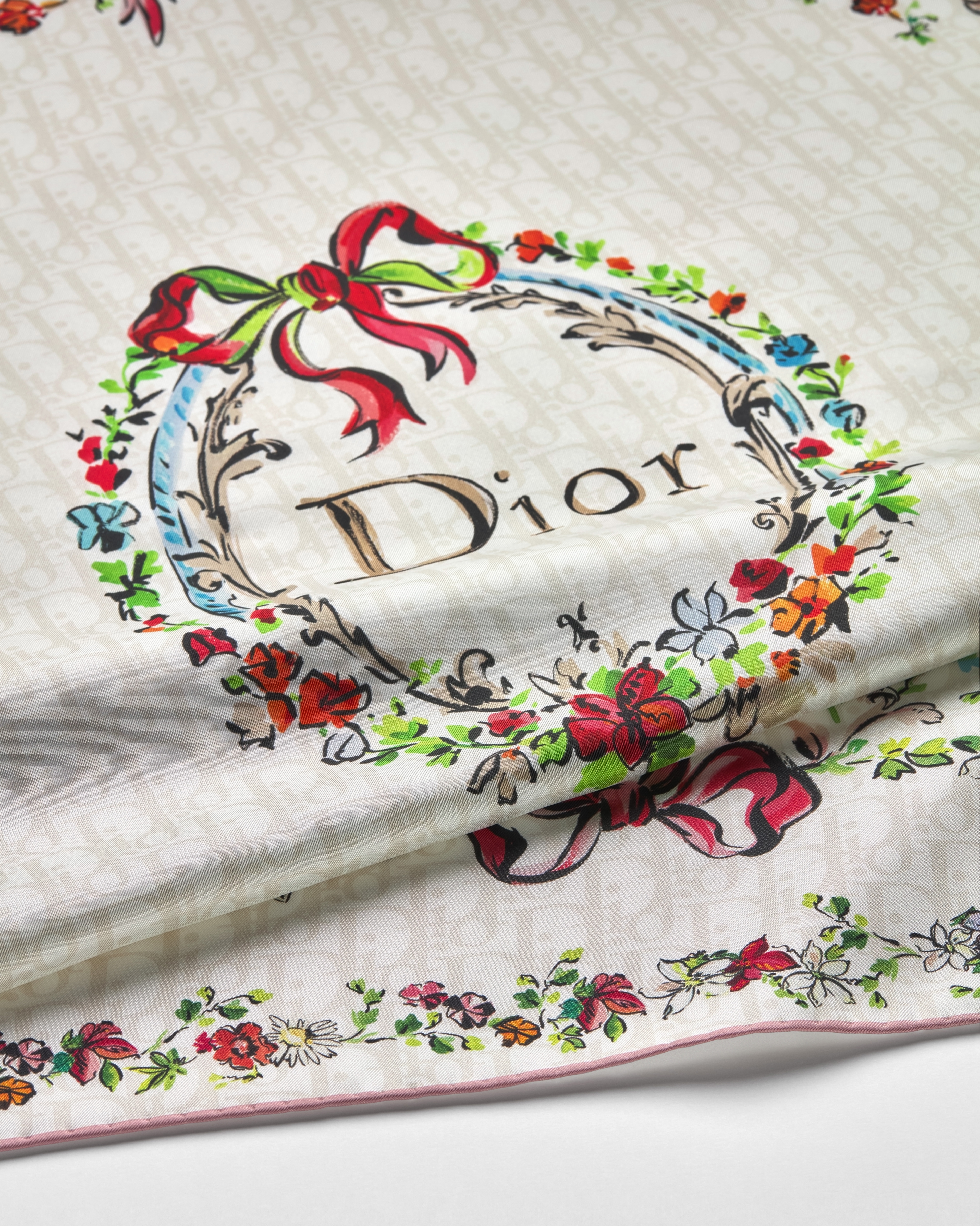 Dioriviera Dior Arabesque 90 Square Scarf
