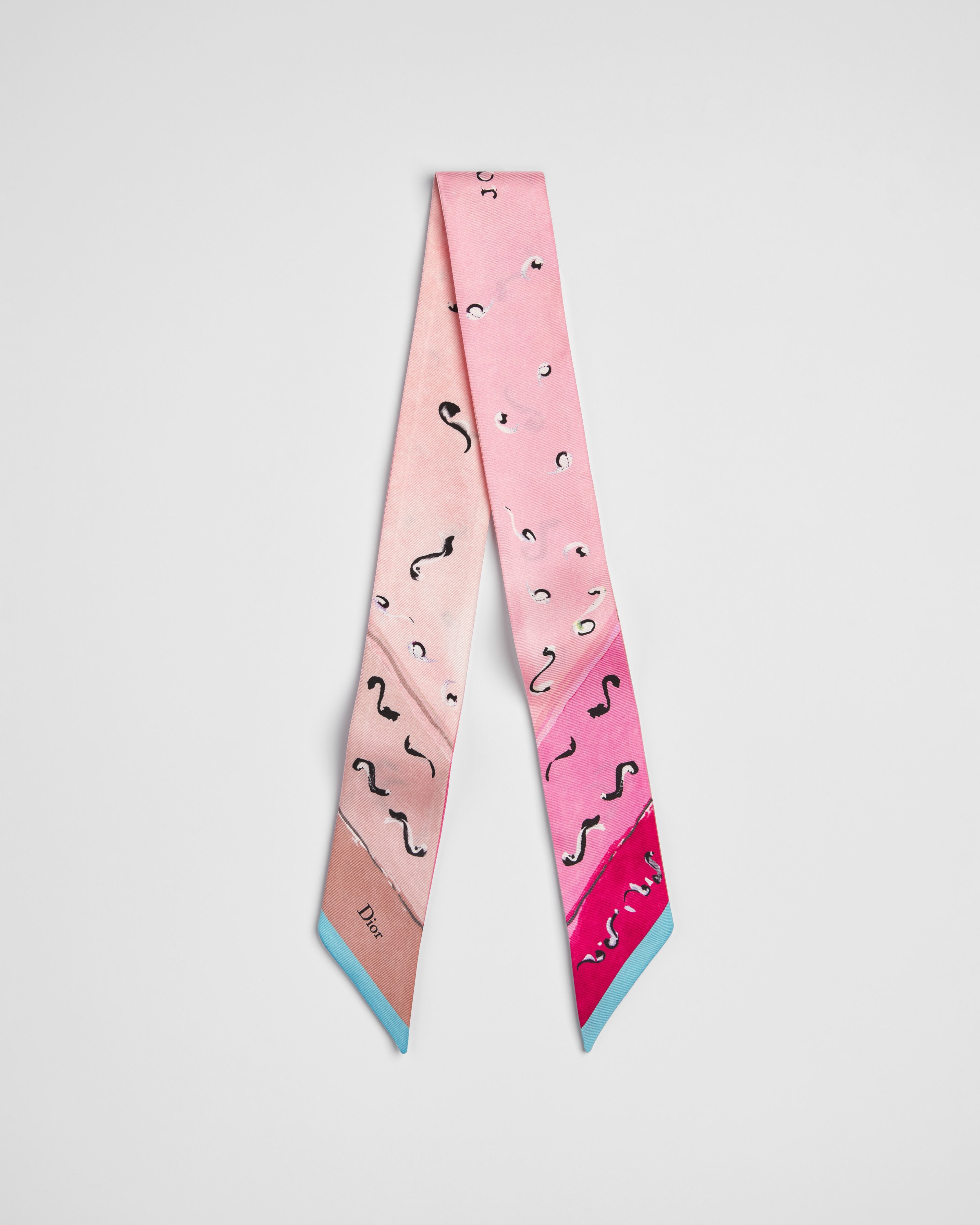 Dioriviera Delicate Ribbon Mitzah Scarf