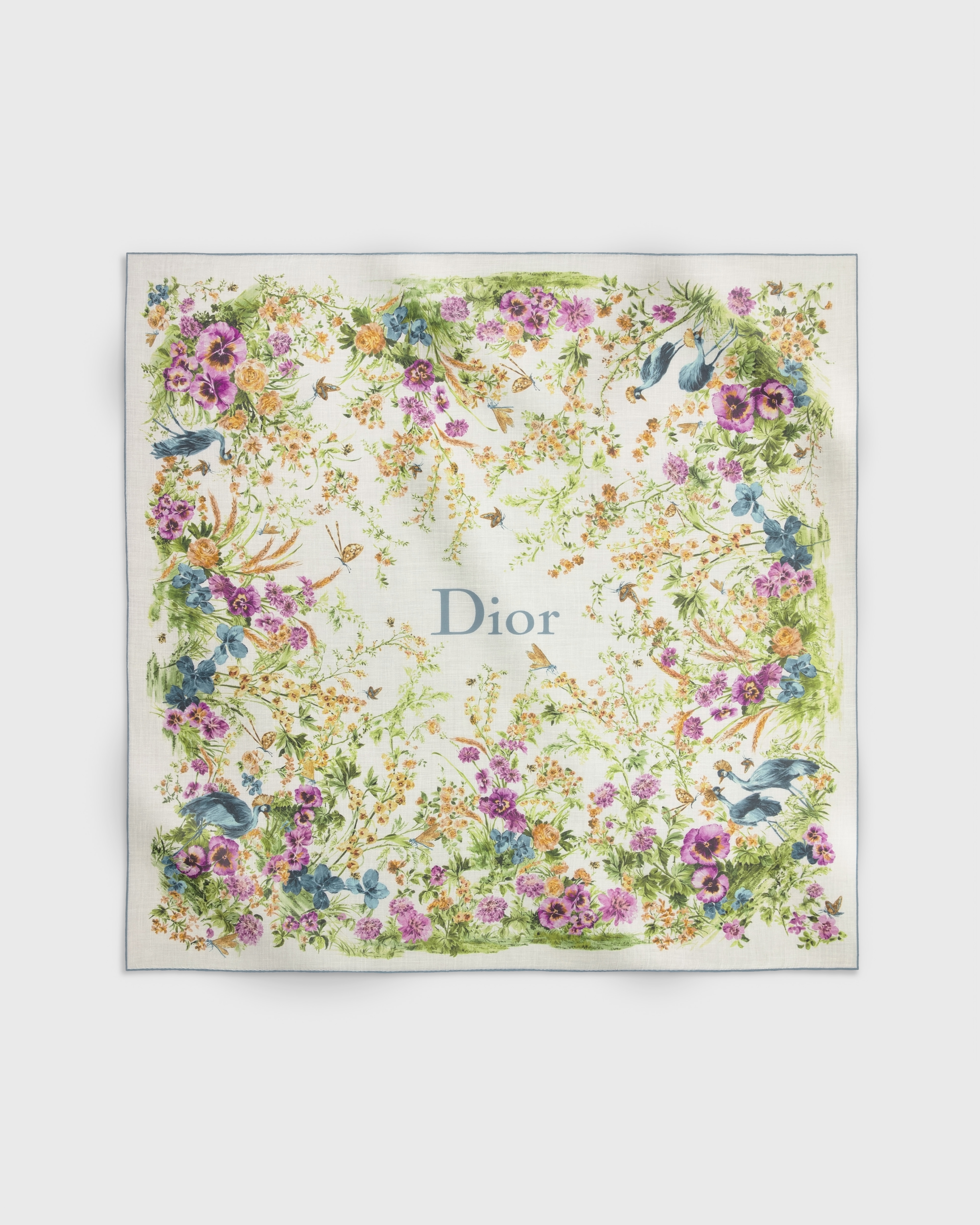 Dioriviera Toile de Jouy Floral Garden Shawl