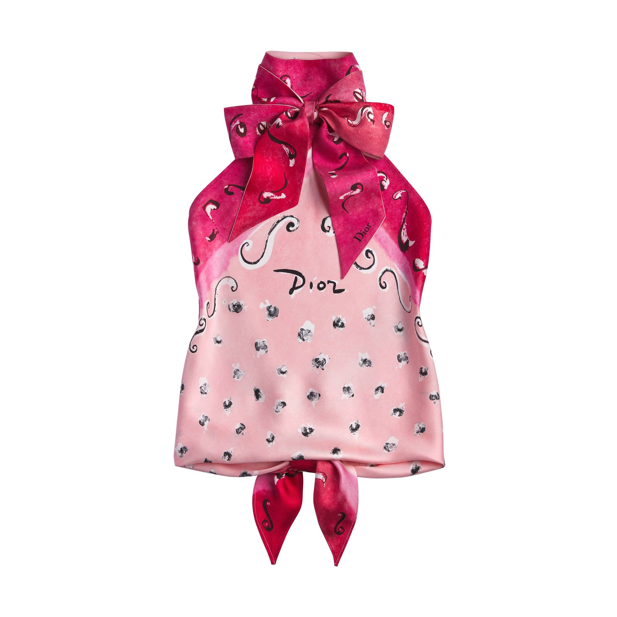  Twill de soie rose