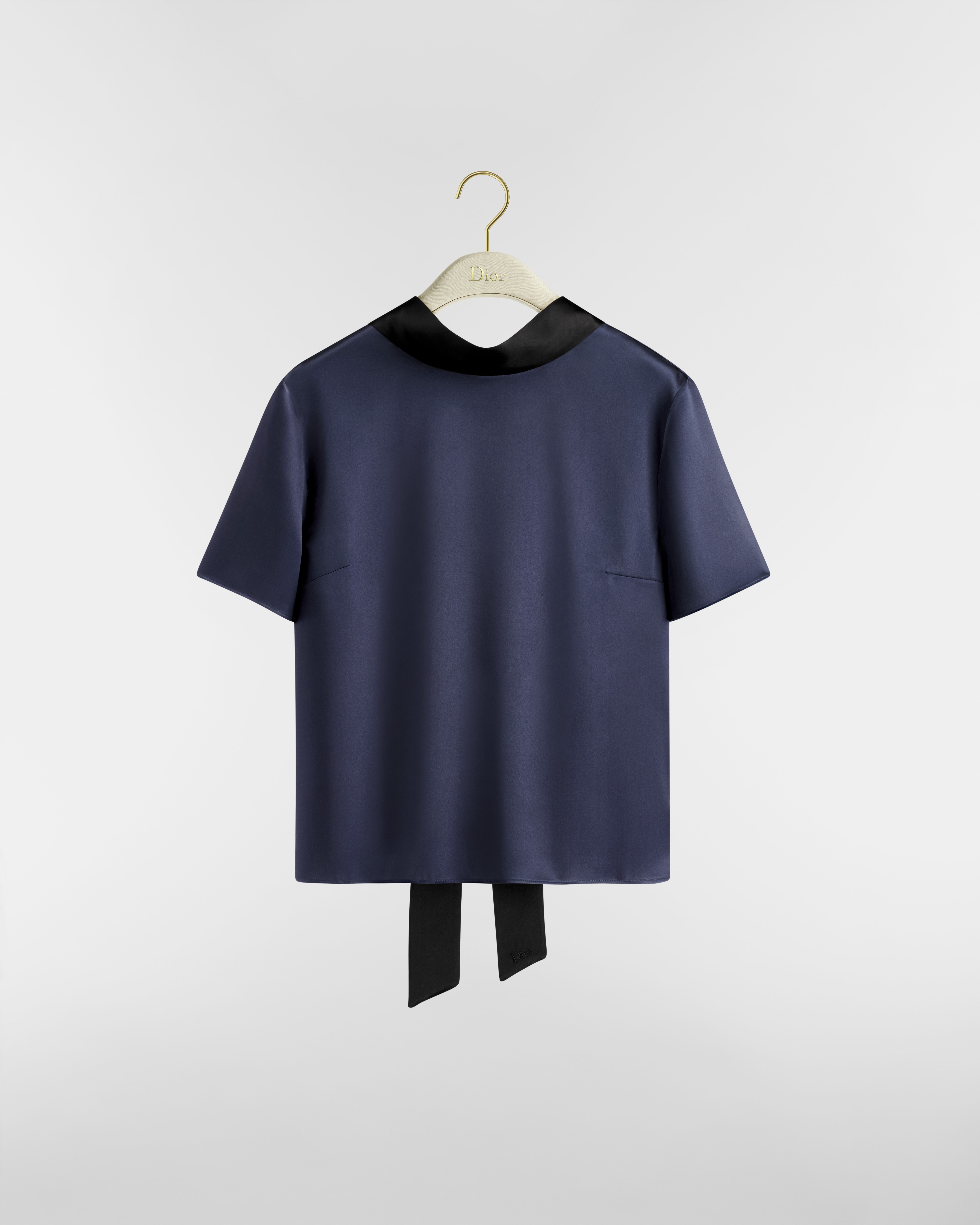 Blouse with Rear Tie