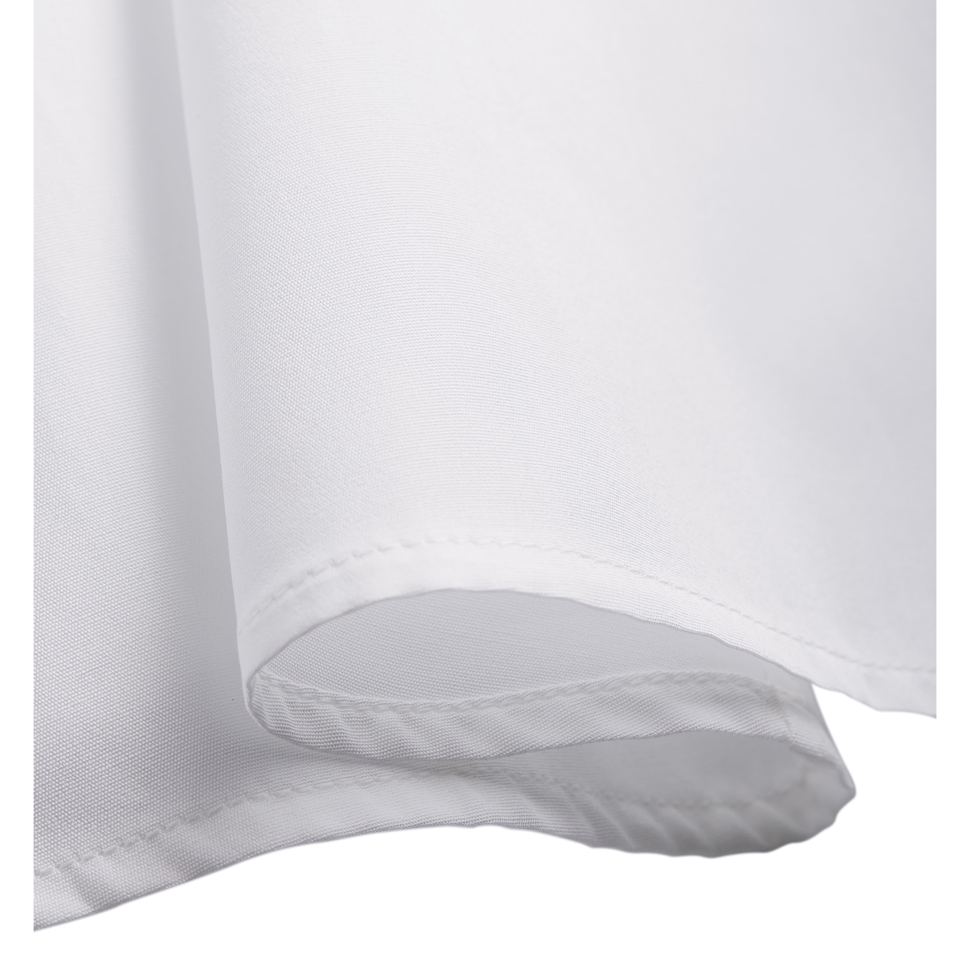 Peplum Blouse White Cotton Poplin E10