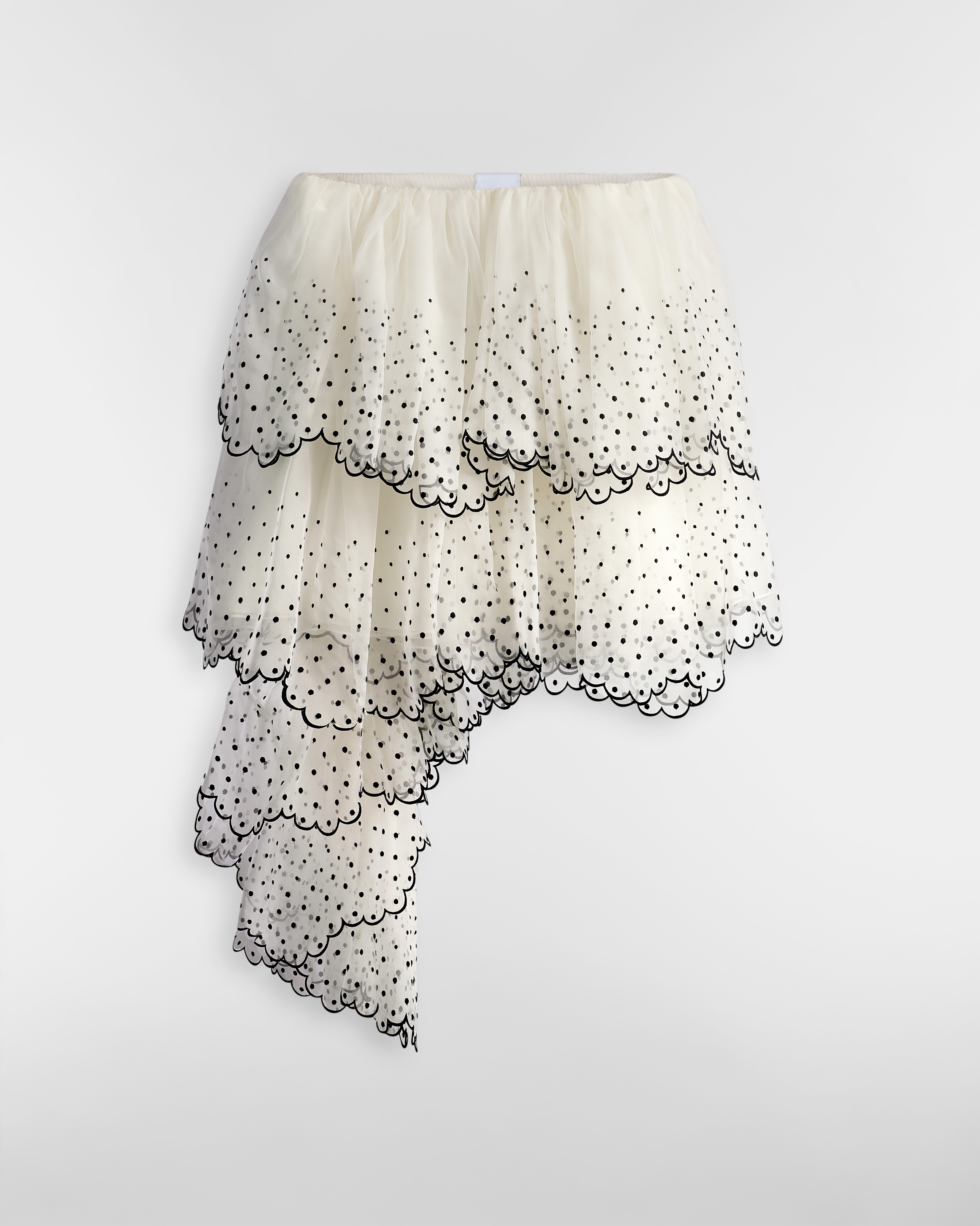 Ruffled Miniskirt