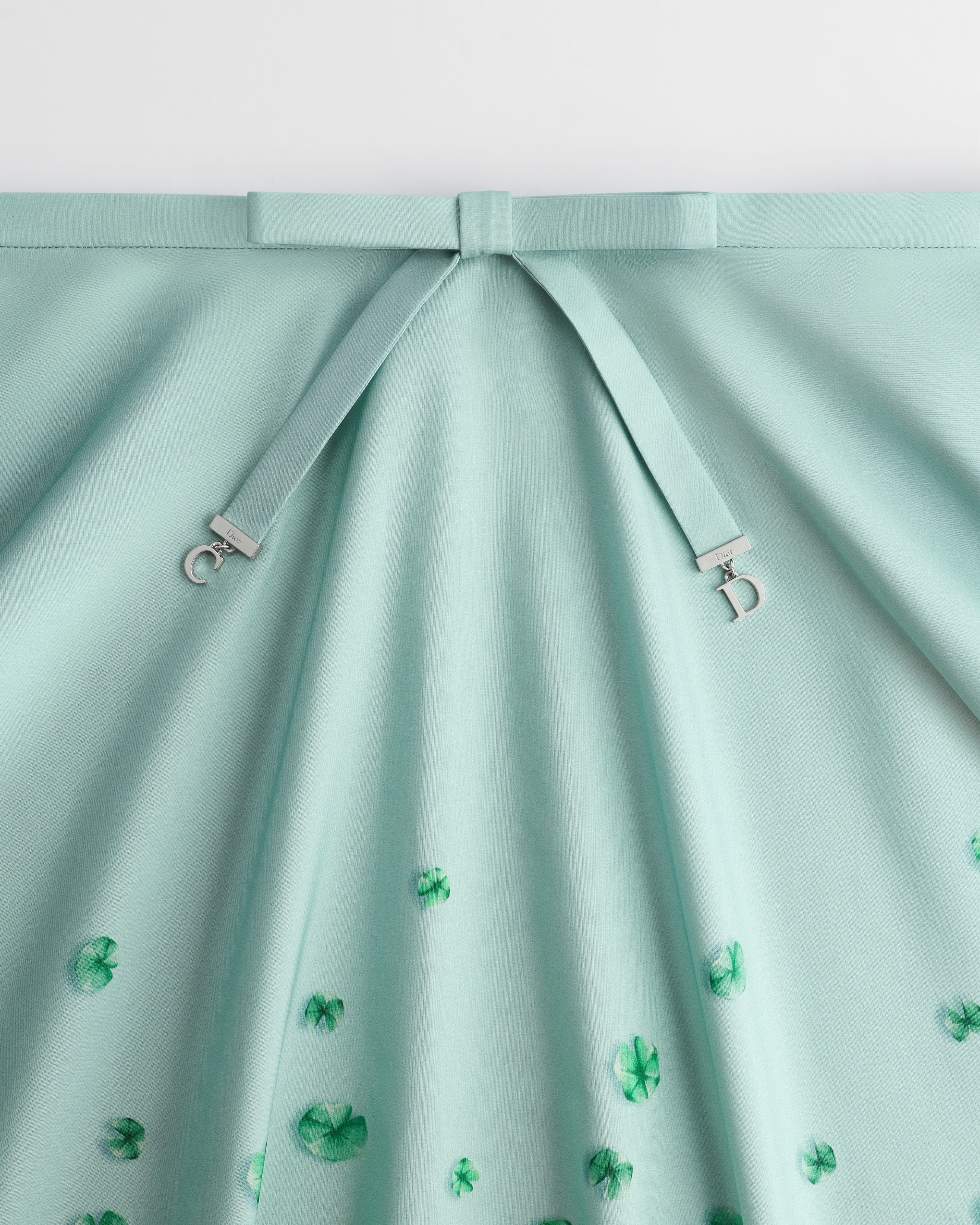 Mid-Length Belted Skirt