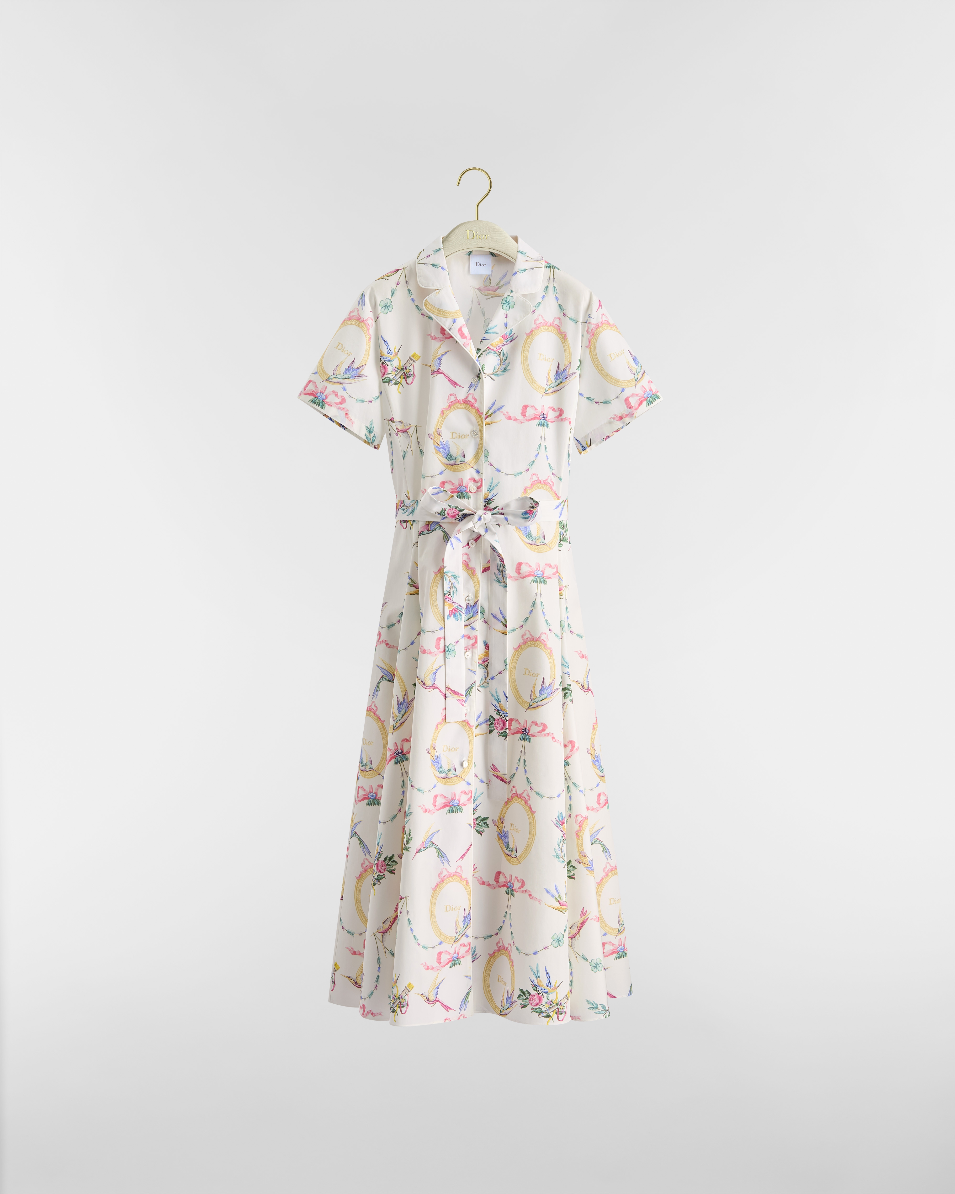 Dioramour Belted Shirtdress