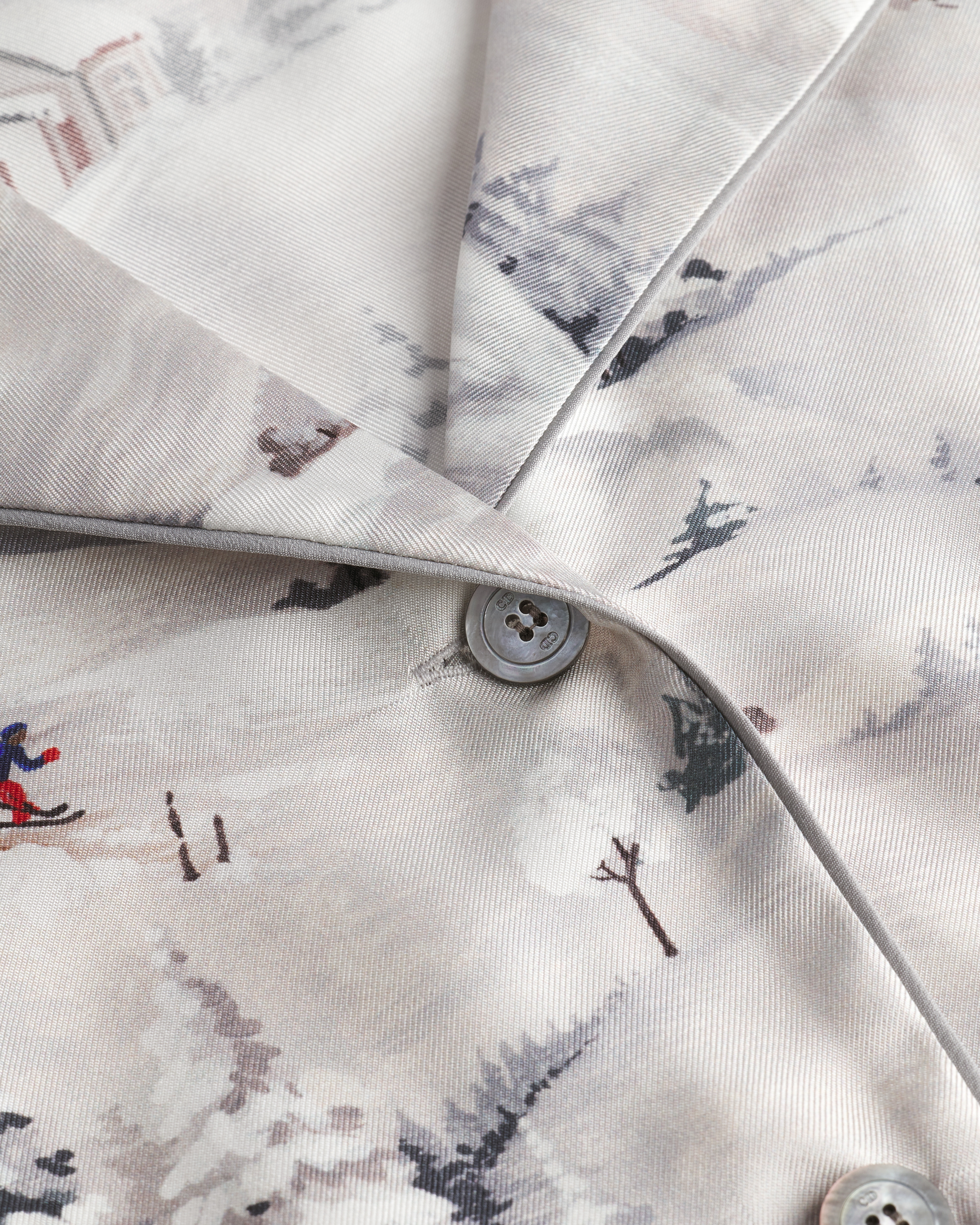 DiorAlps Shirt Multicolor Dior d'Hiver Silk Twill E10