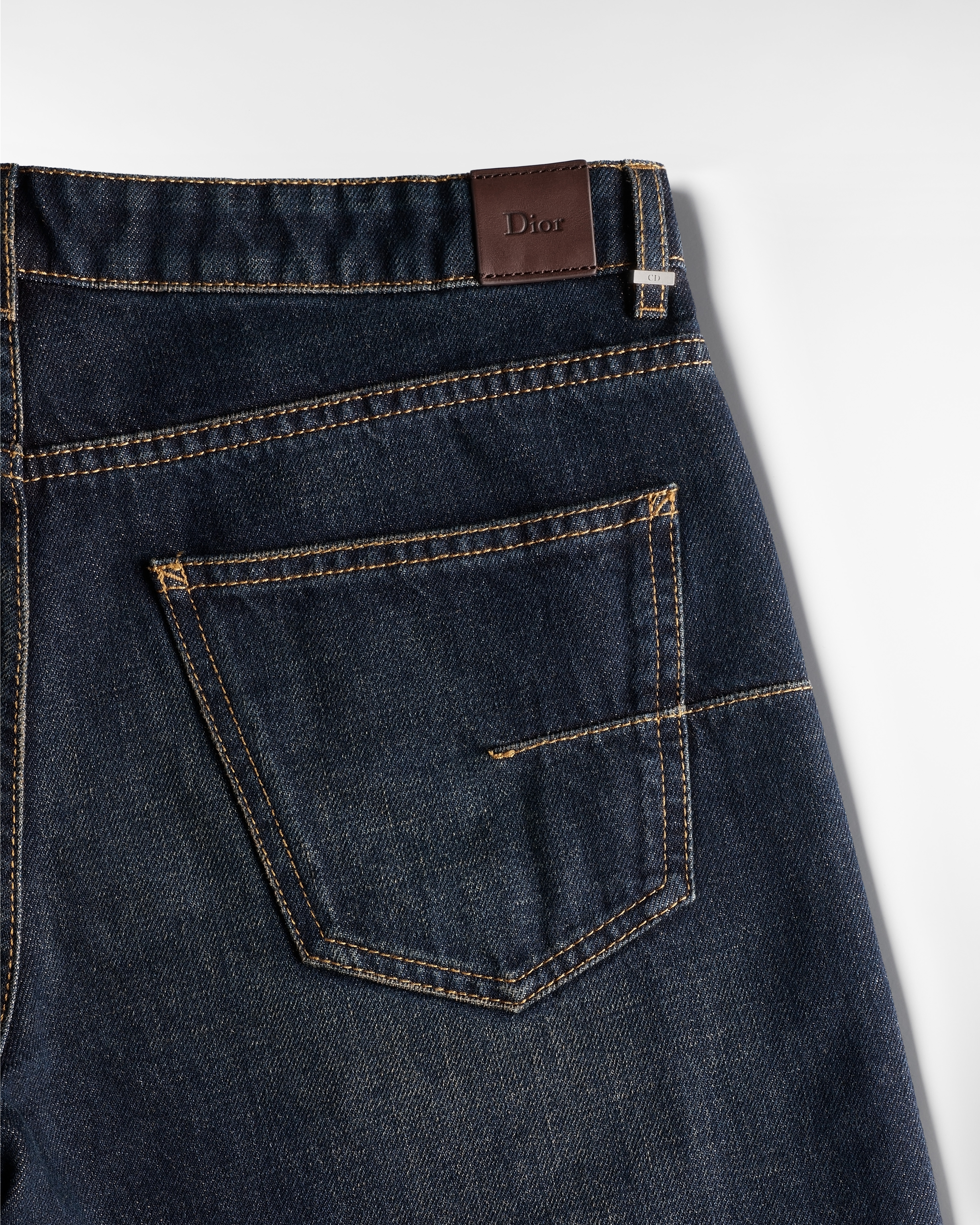 DiorAlps Regular-Fit Jeans Deep Blue Cotton Denim E10