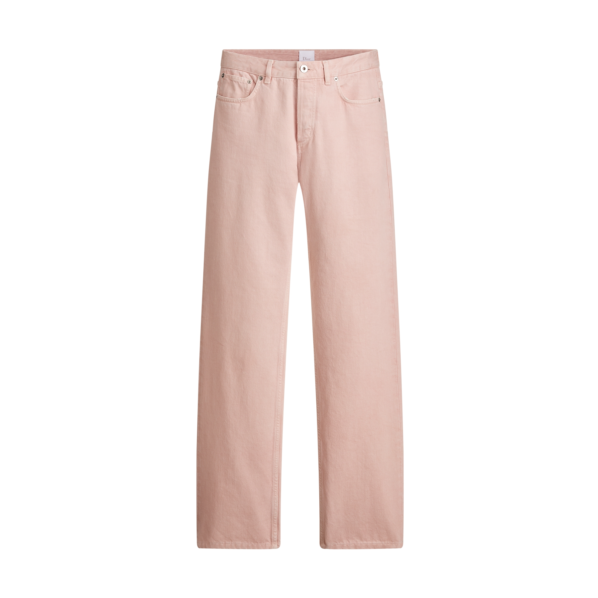 Regular-Fit Jeans Pink Cotton Denim E01