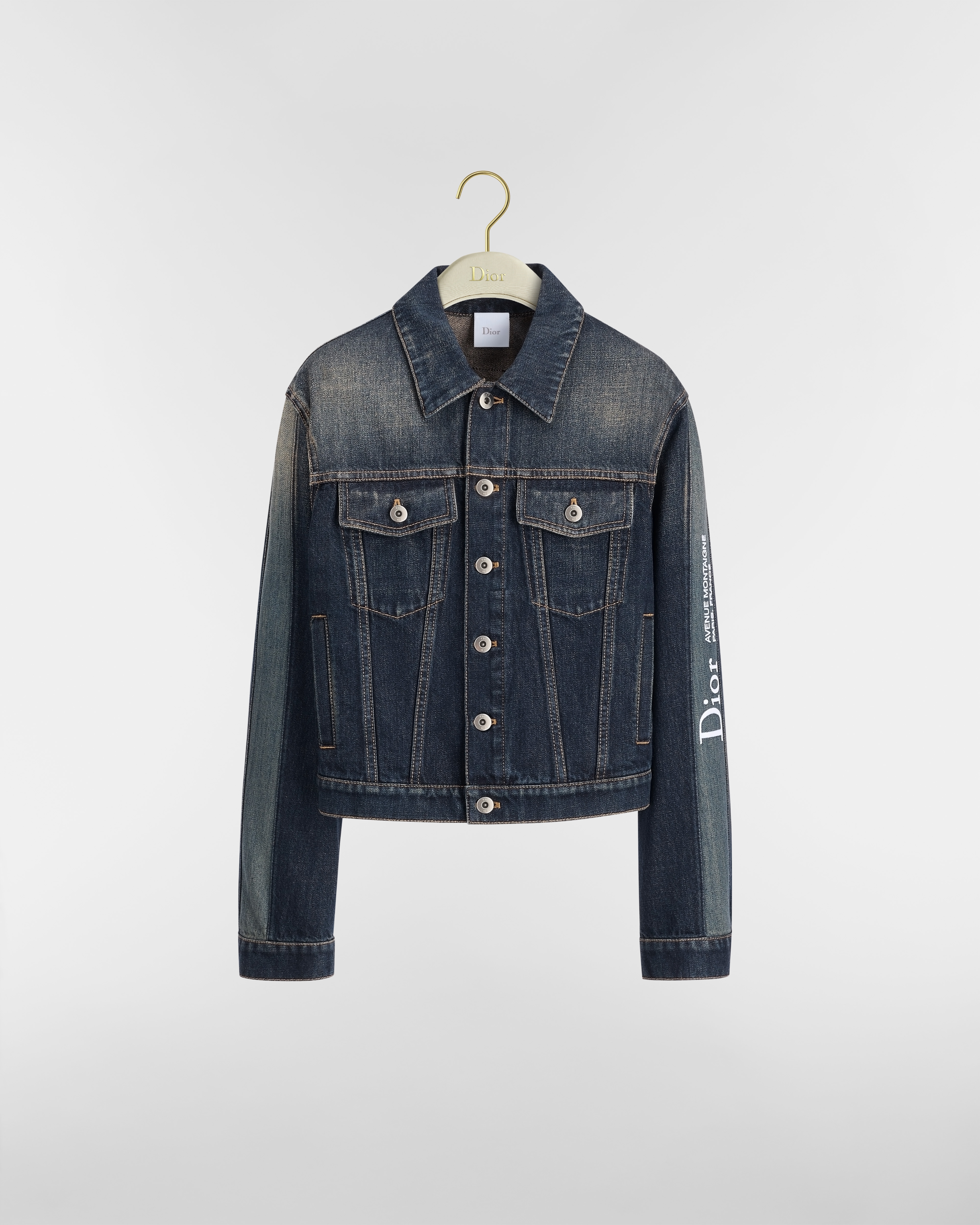 DiorAlps Jacket Deep Blue Cotton Denim E01