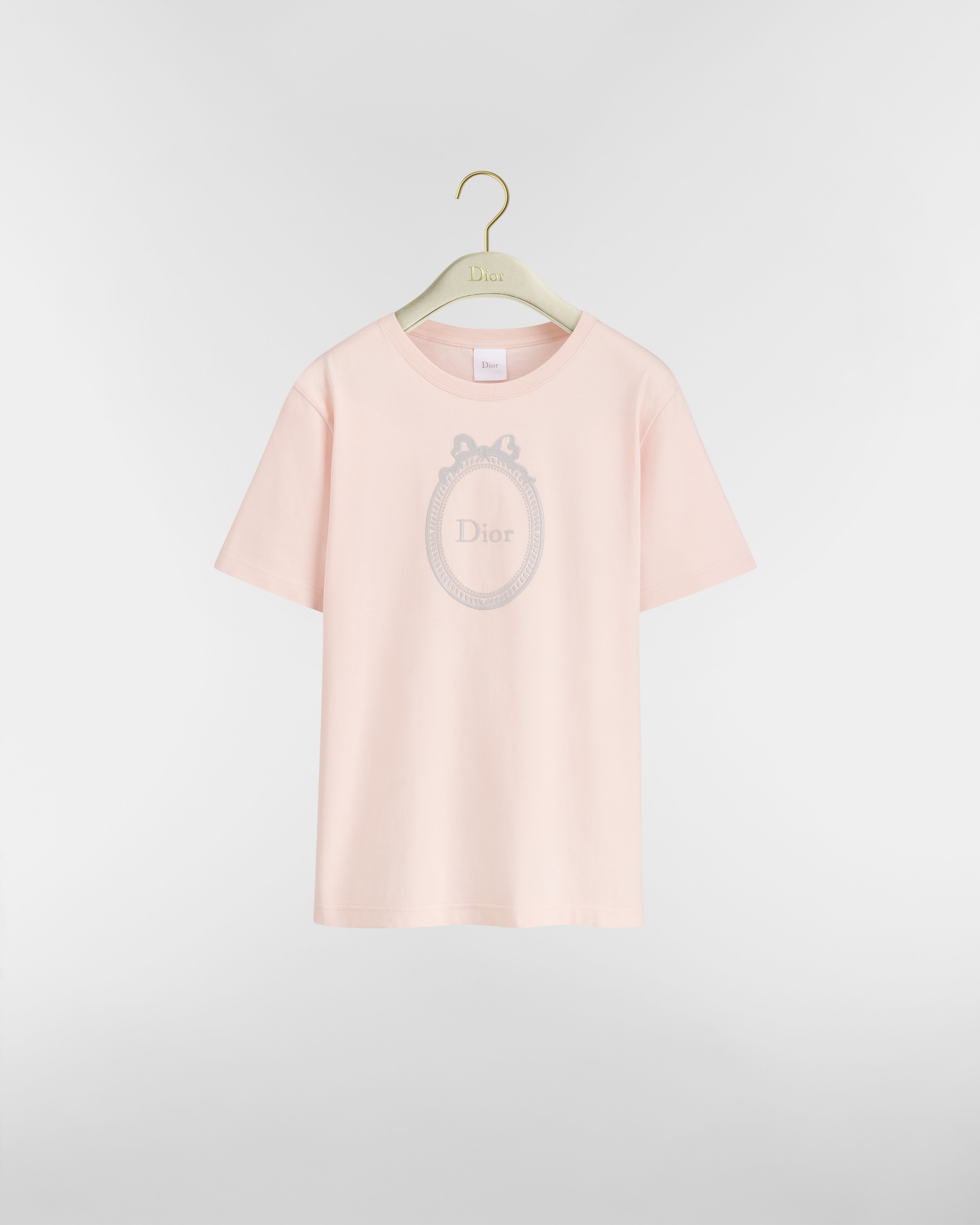 Dior Médaillon Embroidered Fitted T-Shirt
