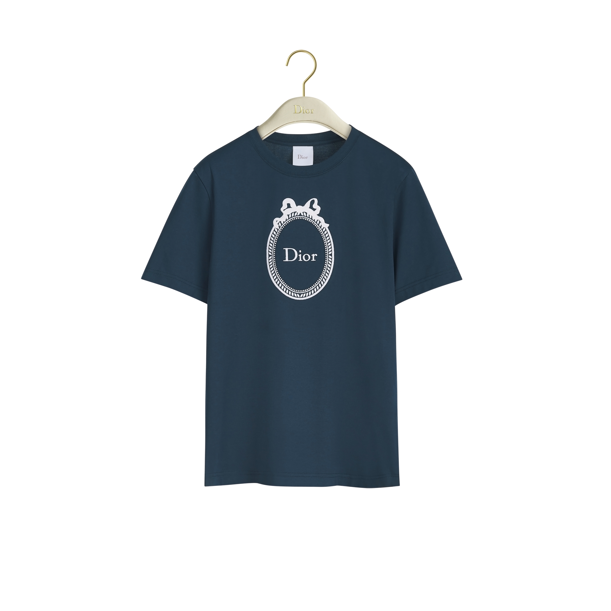 Camiseta Dior Médaillon bordada com corte ajustado Jérsei de