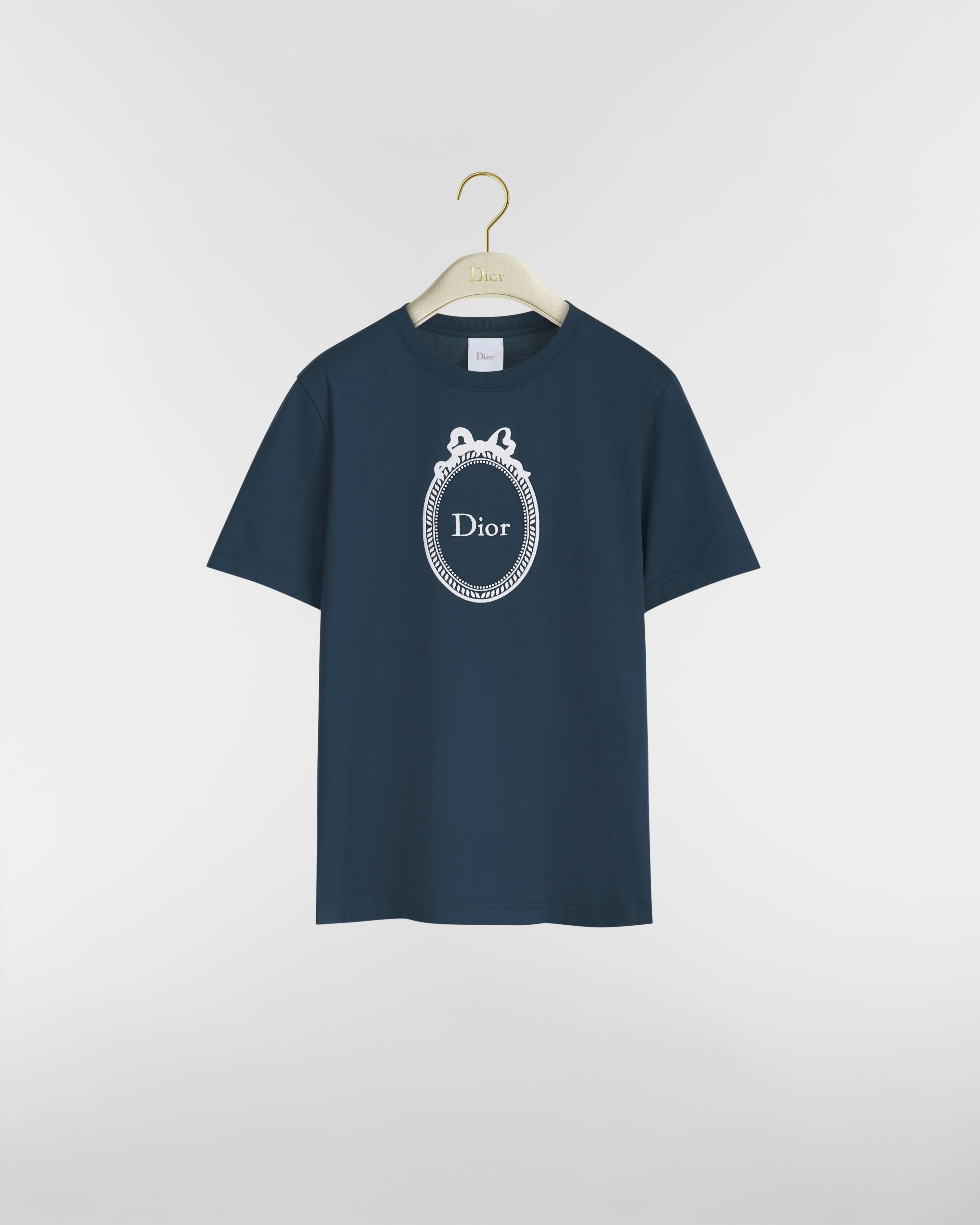 Dior Médaillon Embroidered Fitted T-Shirt