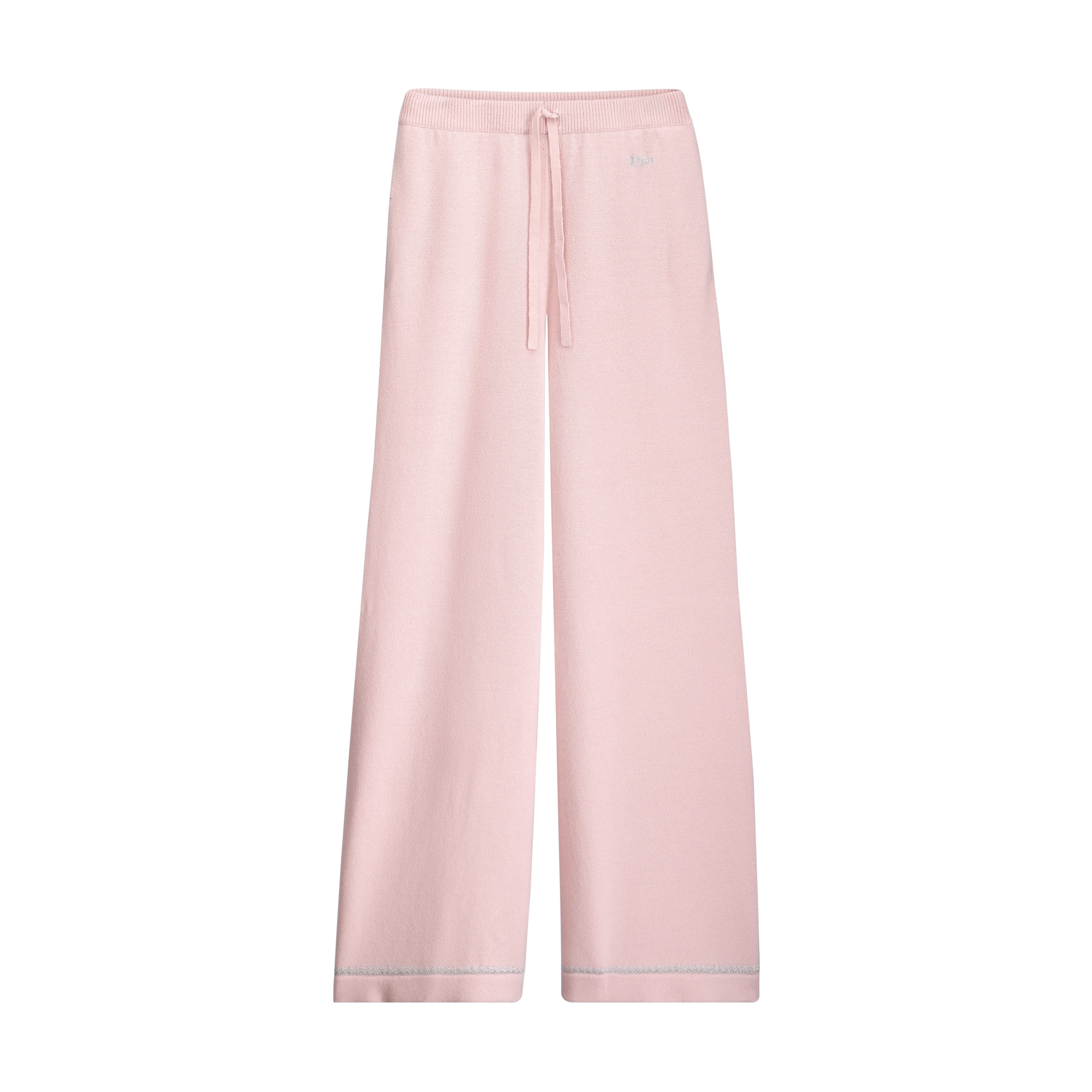  Pink Dior Snowflake Virgin Wool-Cashmere Blend Knit