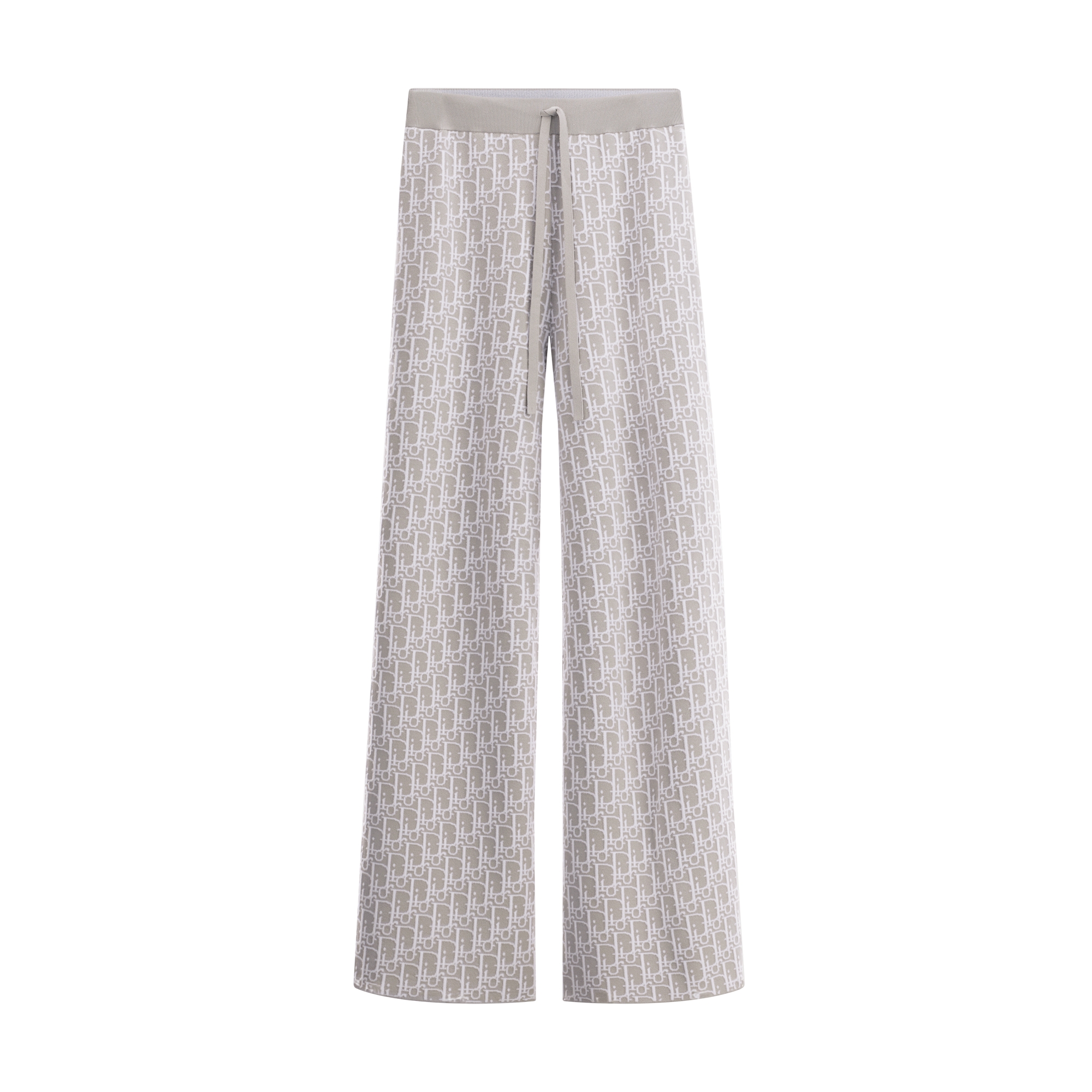 DiorAlps Dior Oblique Pants Gray and White Technical Jacquard