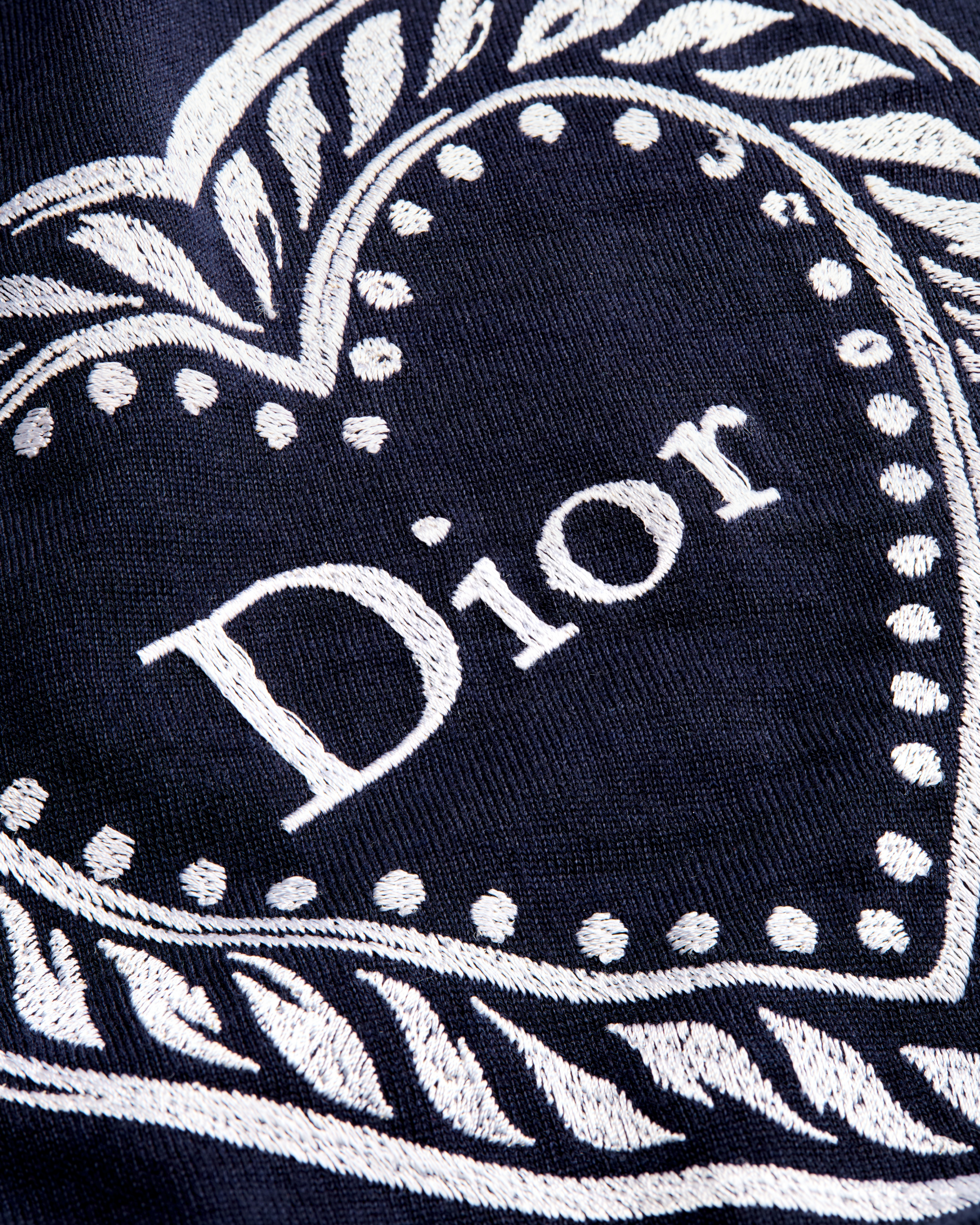 Dior Qixi Short-Sleeved Sweater