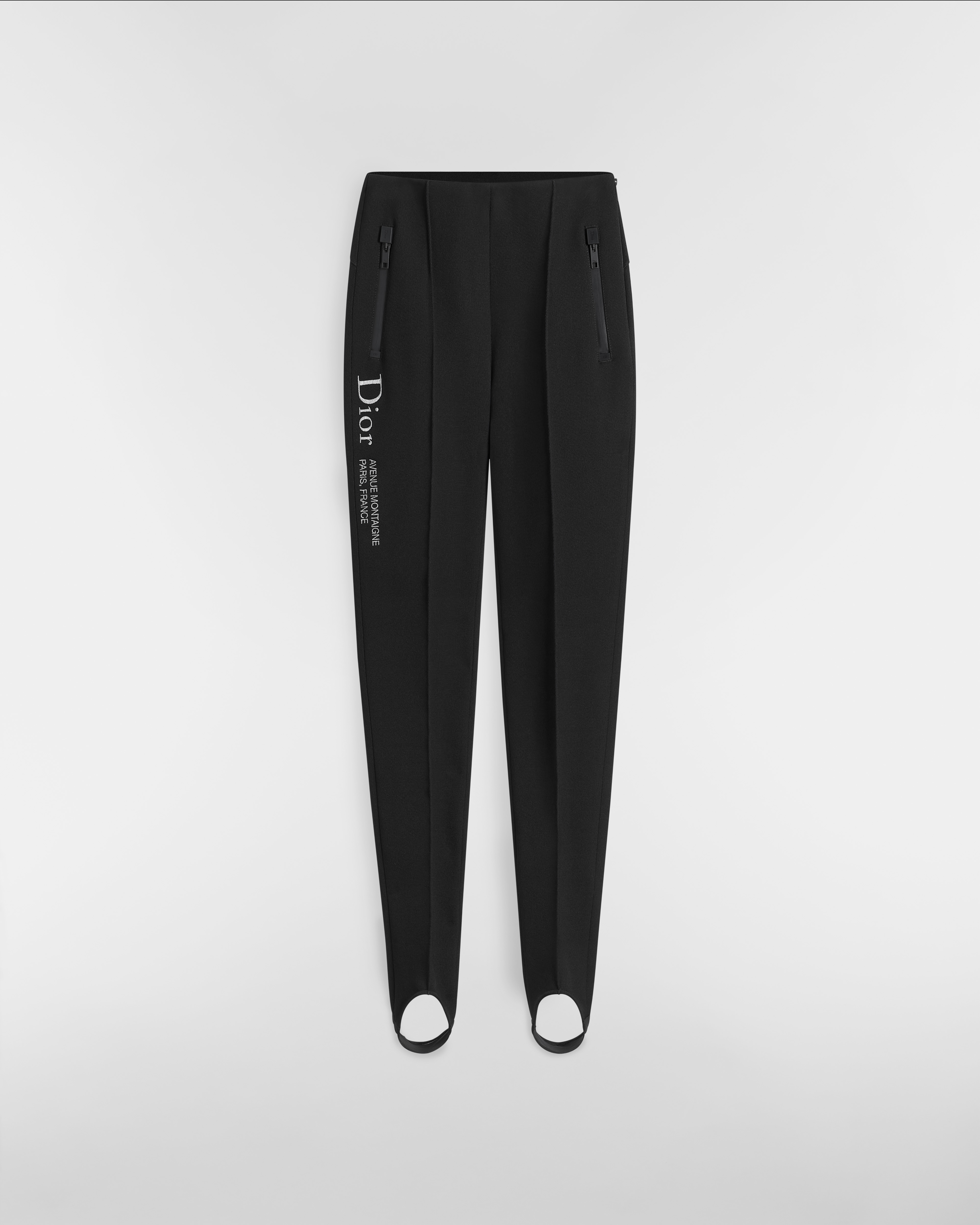 Pantalon de ski ajusté DiorAlps Gabardine technique noire E01