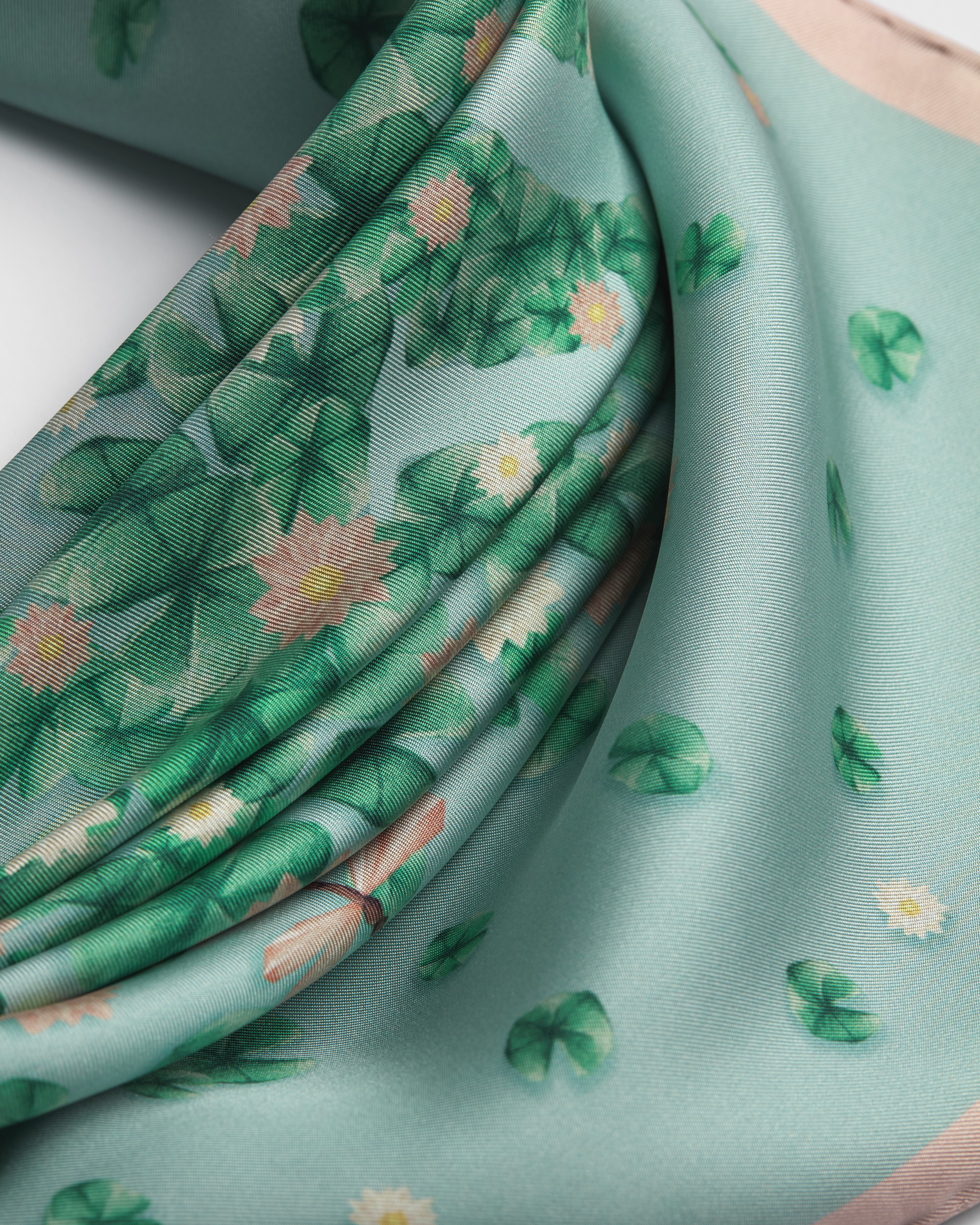 Dior Water Lily 90 Square Scarf
