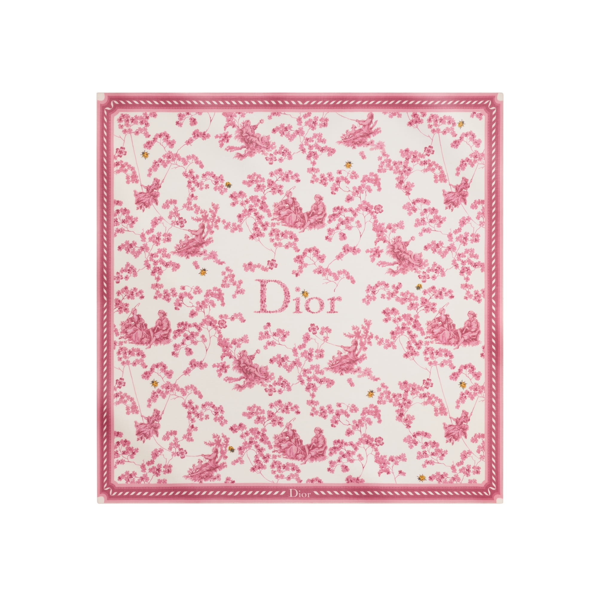  Kaschmir in Weiß und Rosa