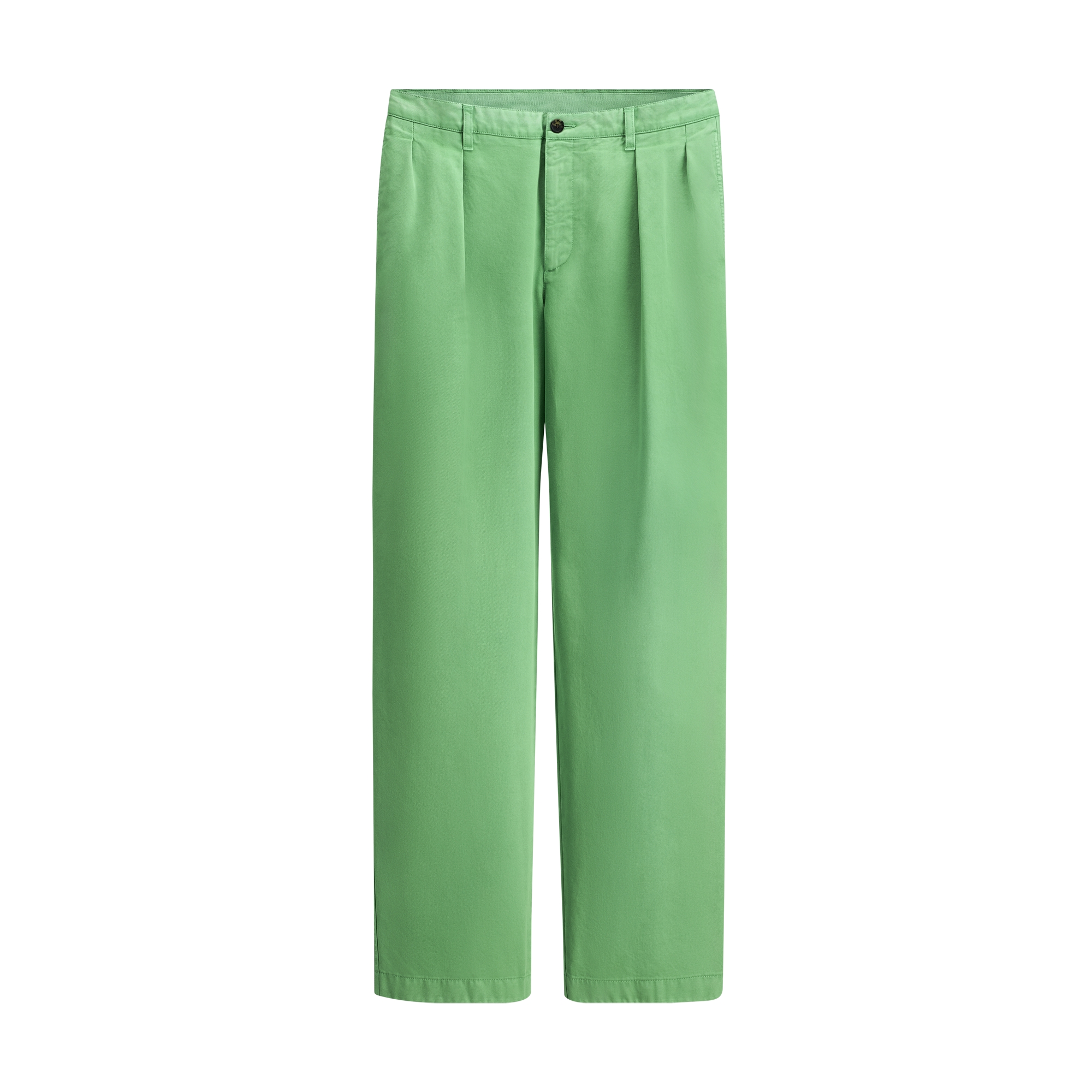  ผ้าฝ้ายทวิลล์สีเขียว