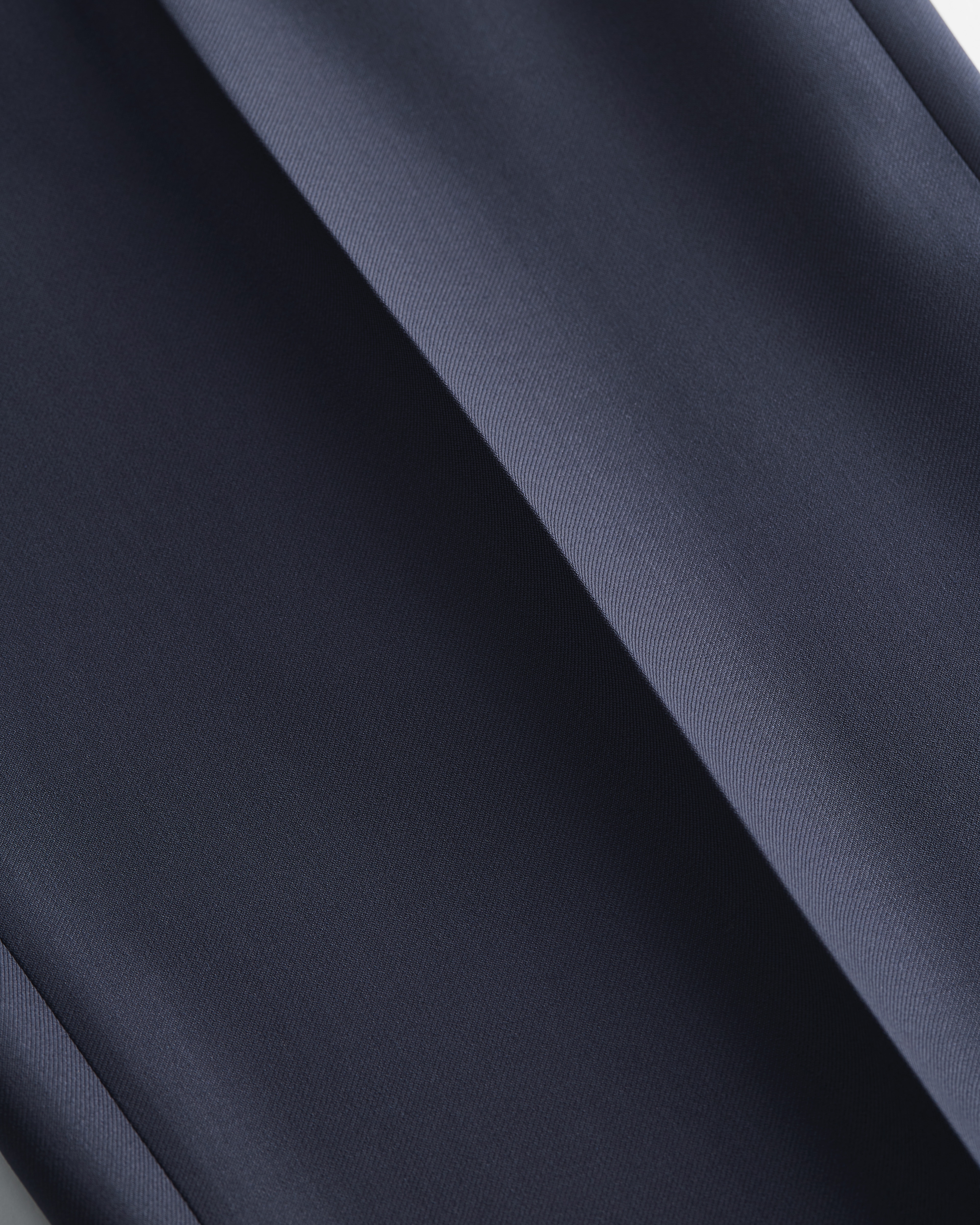 Tailored Pants Navy Blue Virgin Wool Twill | DIOR CY