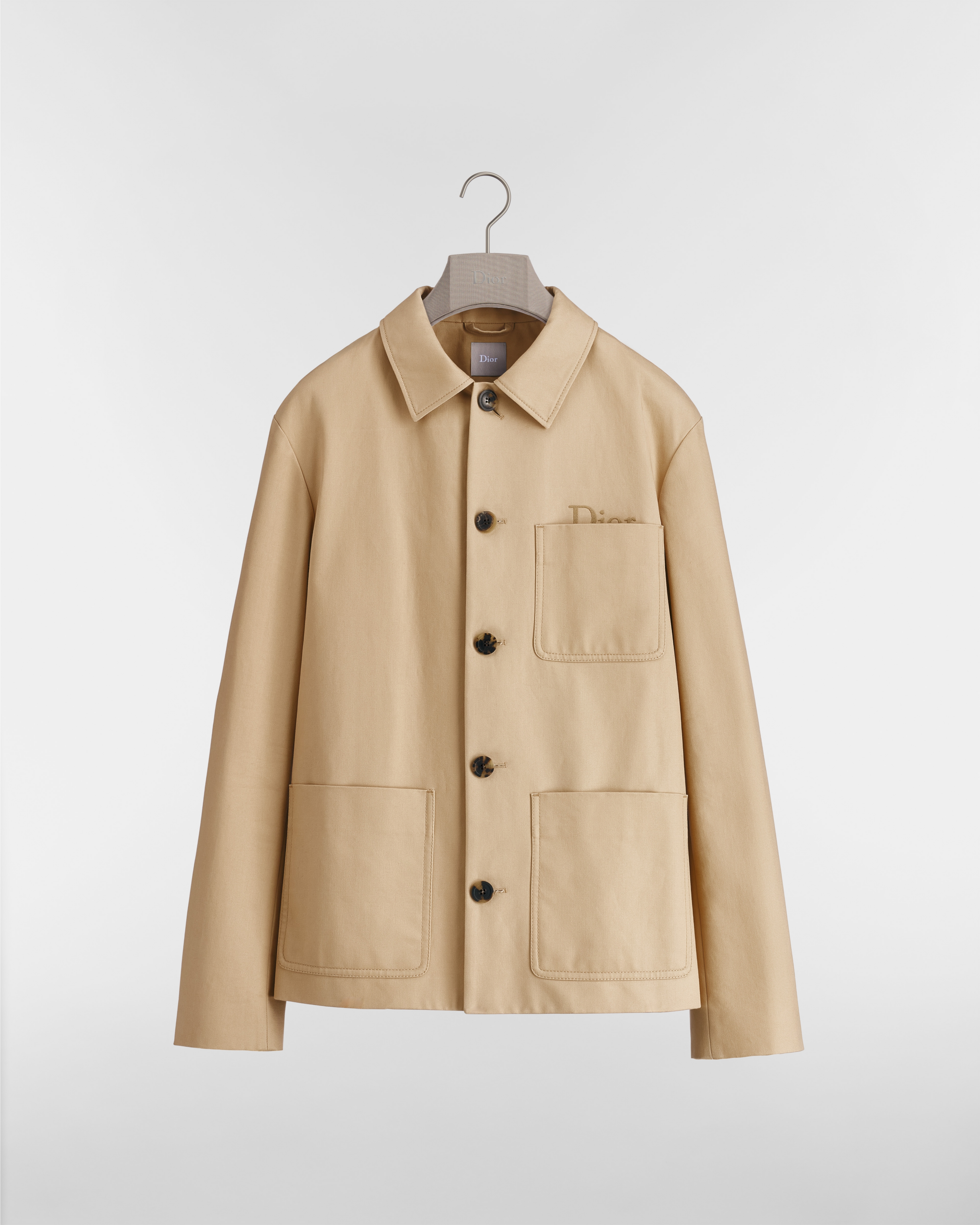 Workwear Jacket with Dior Embroidery